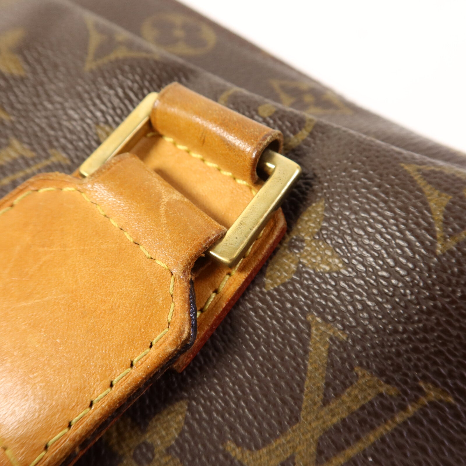 LOUIS VUITTON Monogram Sac Bosphore金扣手挽肩背兩用袋