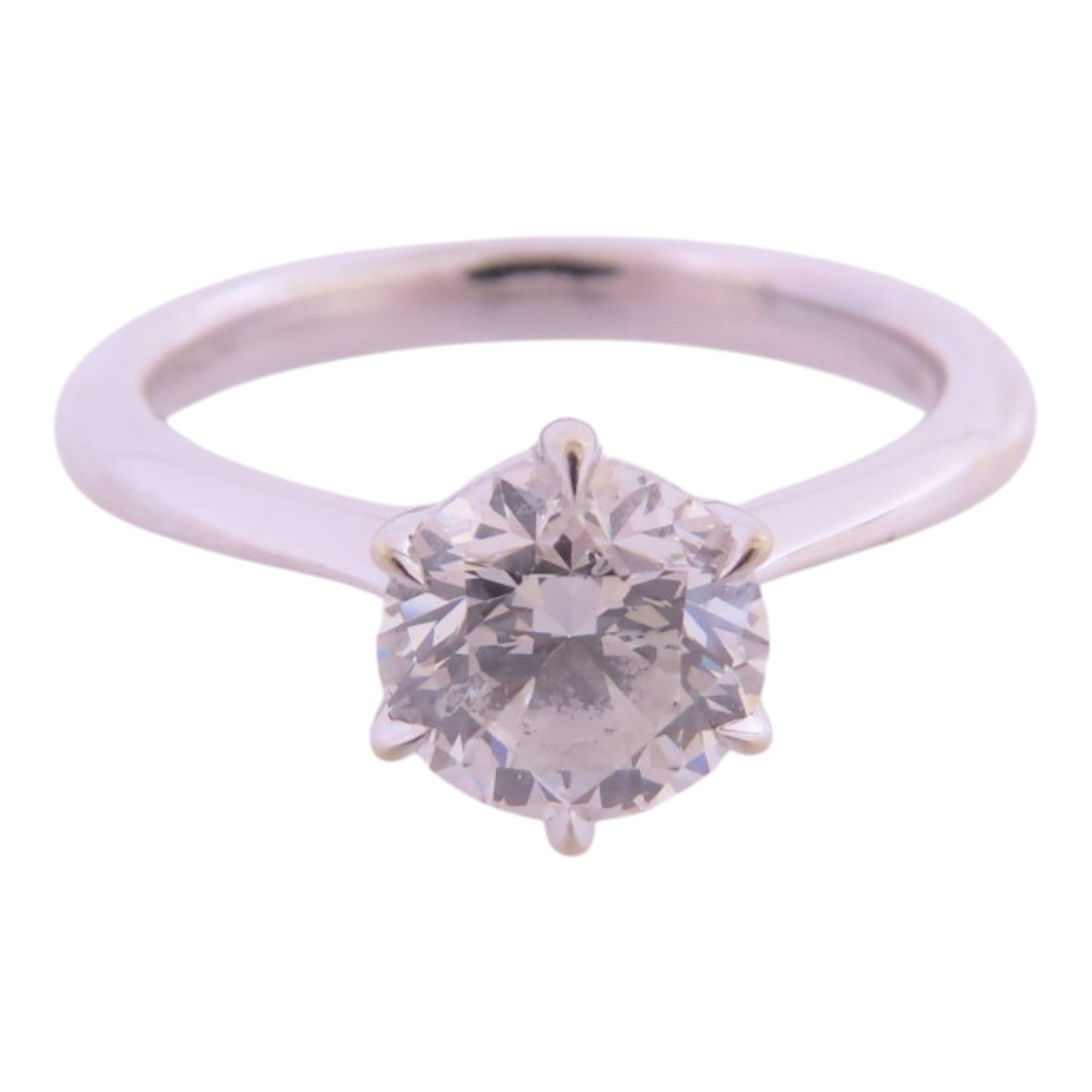 JEWELRY Diamond Ring US#4.5 18K White Gold
