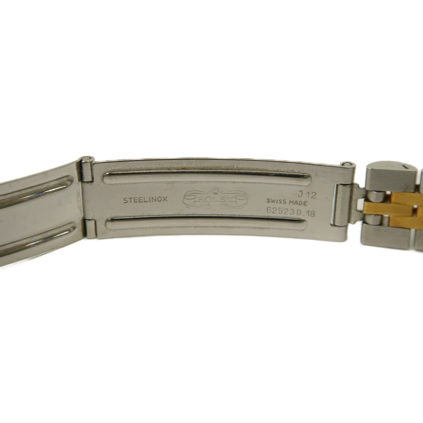 ROLEX Oyster Perpetual 18K黃金/不鏽鋼自動機芯手錶金色/銀色