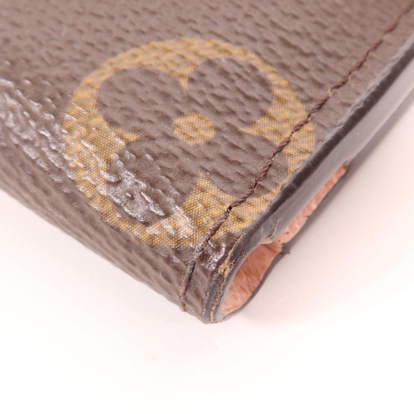 LOUIS VUITTON Monogram Fold Wallet金扣錢包