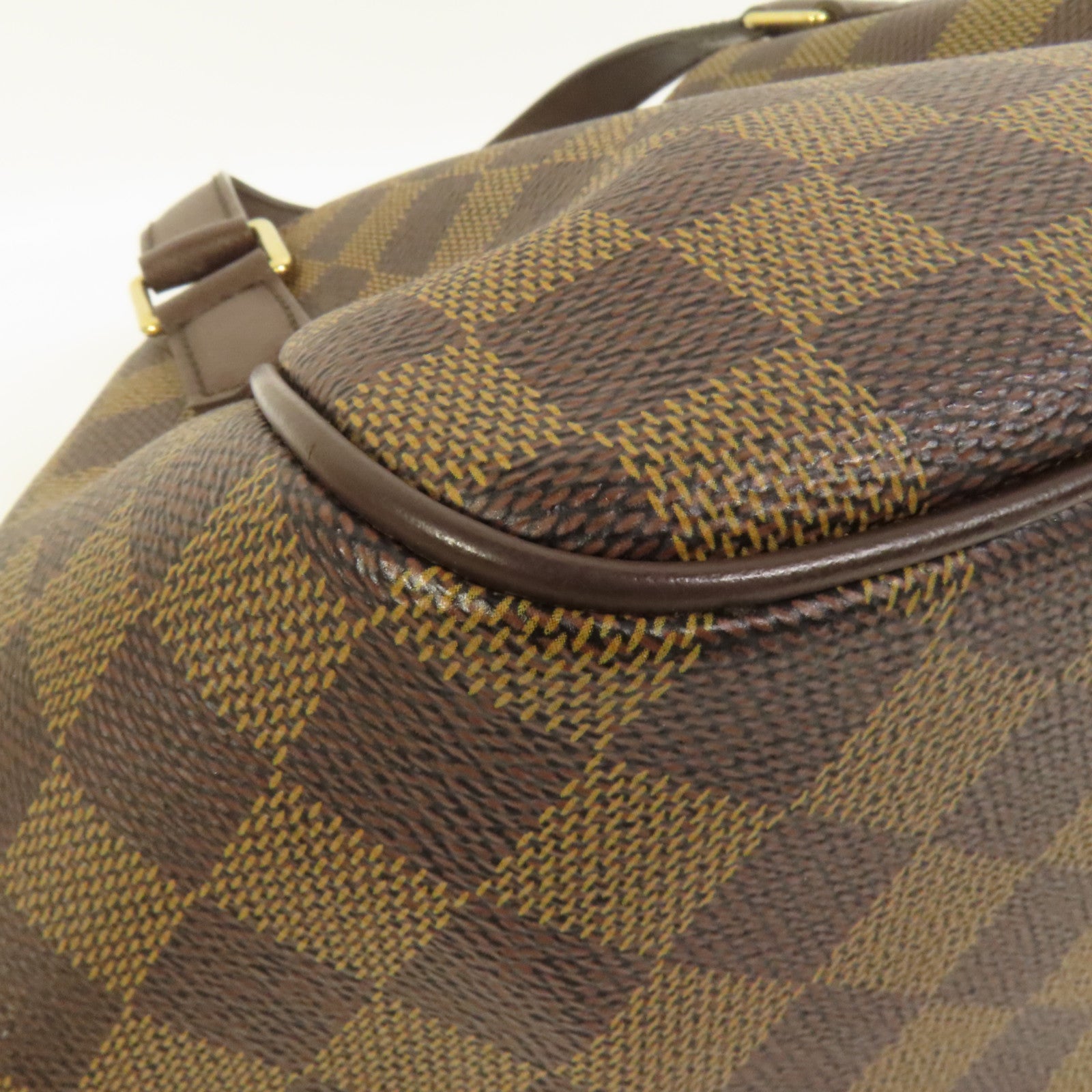 LOUIS VUITTON Damier Belem PM金扣手挽袋