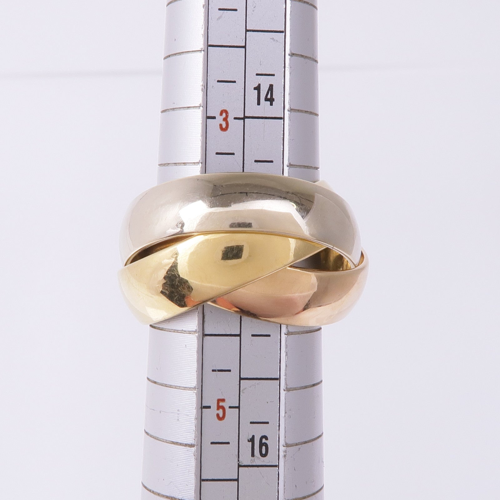 JEWELRY 18K黃金/白金/玫瑰金Ring戒指US#5.75