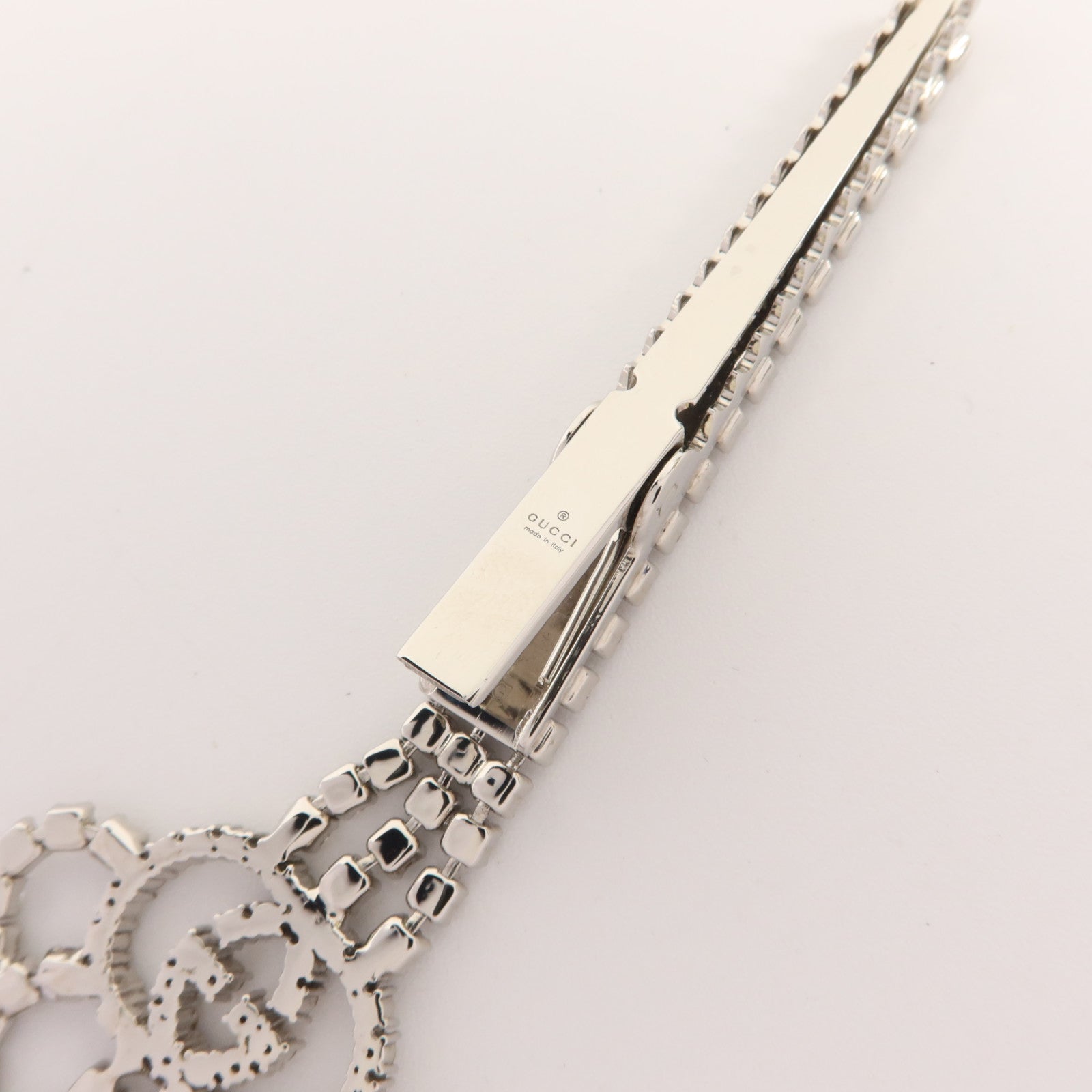 GUCCI 金屬/水晶Hair Clip髮夾