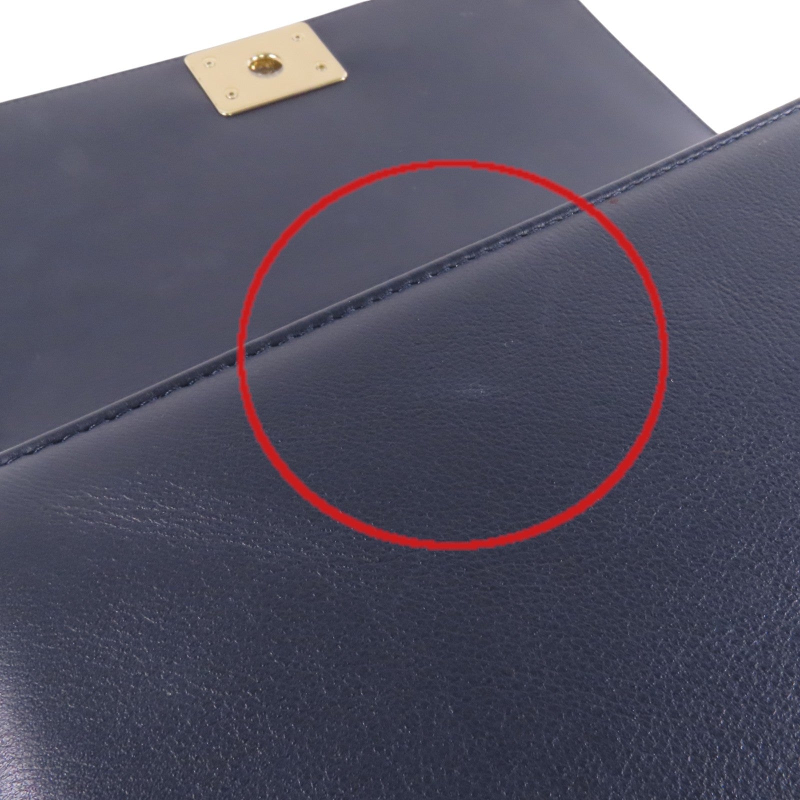 CHANEL 牛皮皮革Boy Chanel 25金扣鏈帶肩背袋