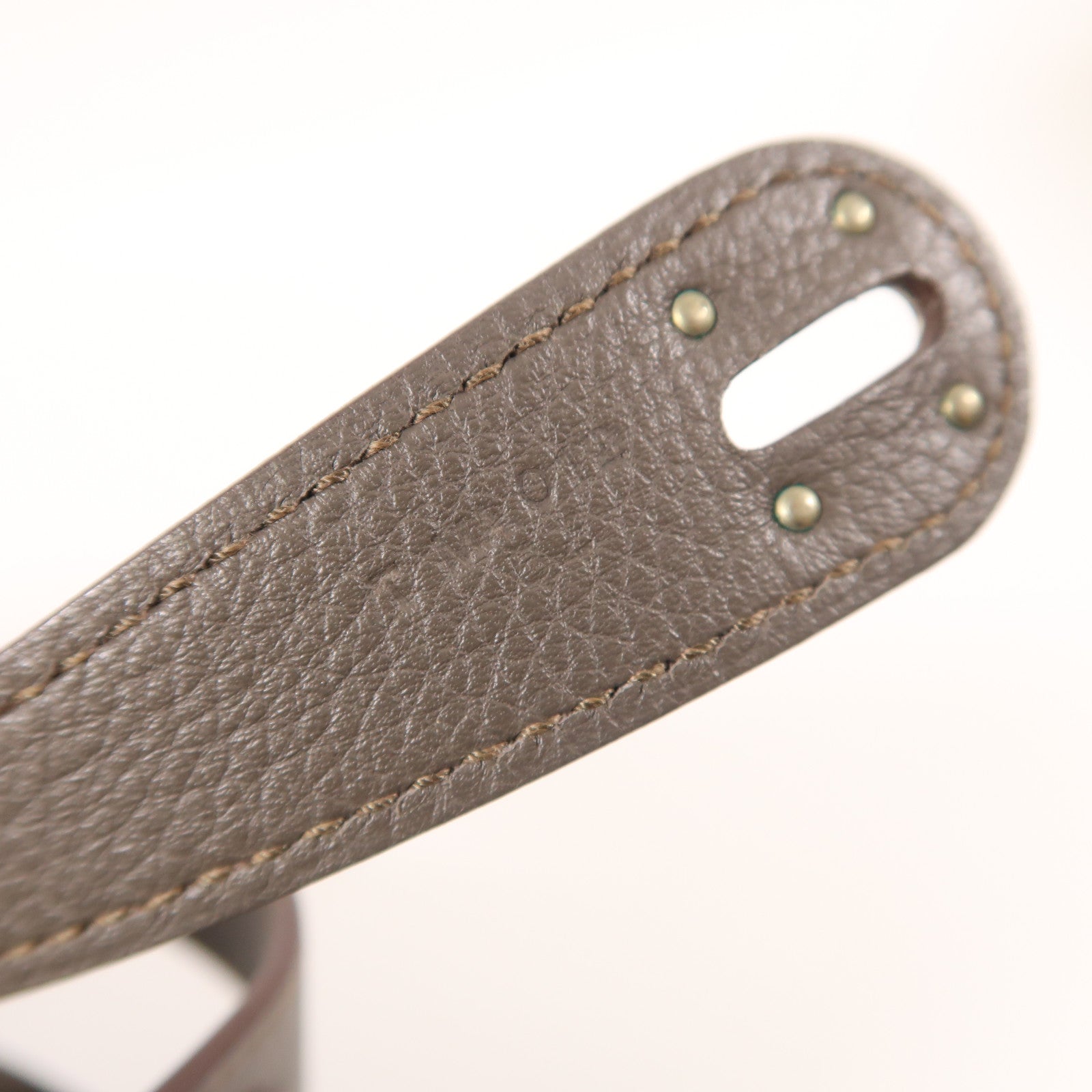 HERMES Evercolor皮革Lindy 30銀扣手挽肩背兩用袋