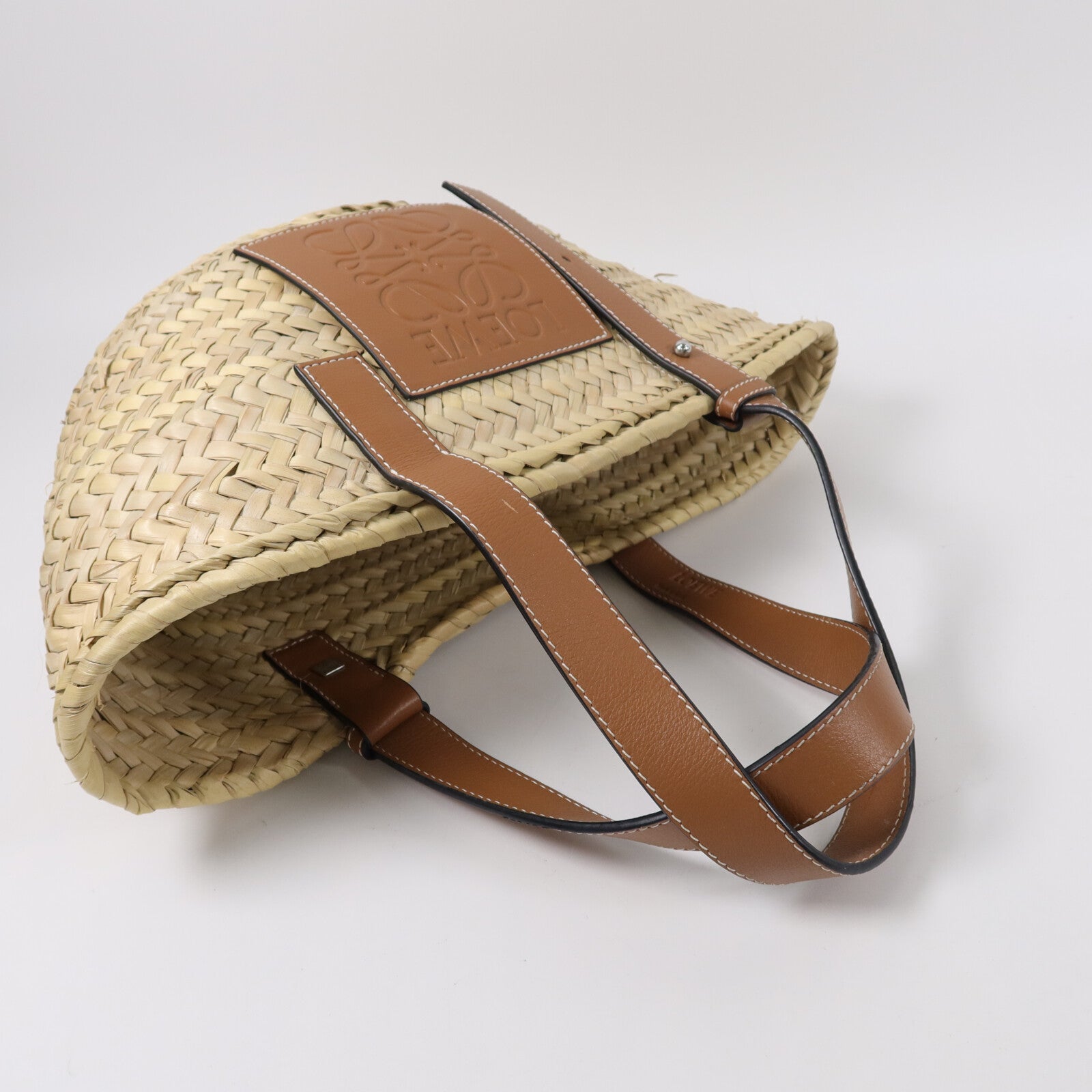 LOEWE Raffia Basket Bag手挽袋