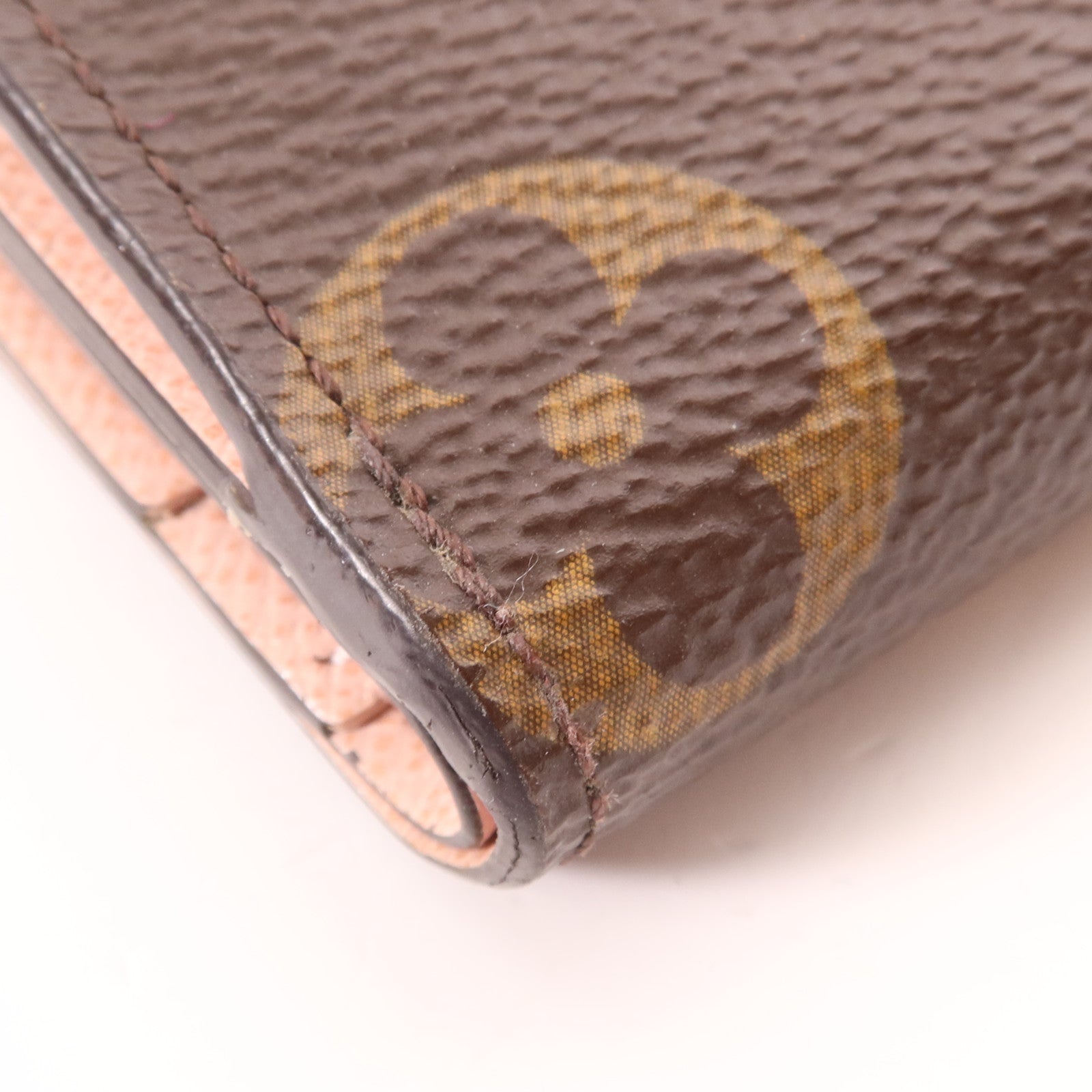 LOUIS VUITTON Monogram Fold Wallet金扣錢包