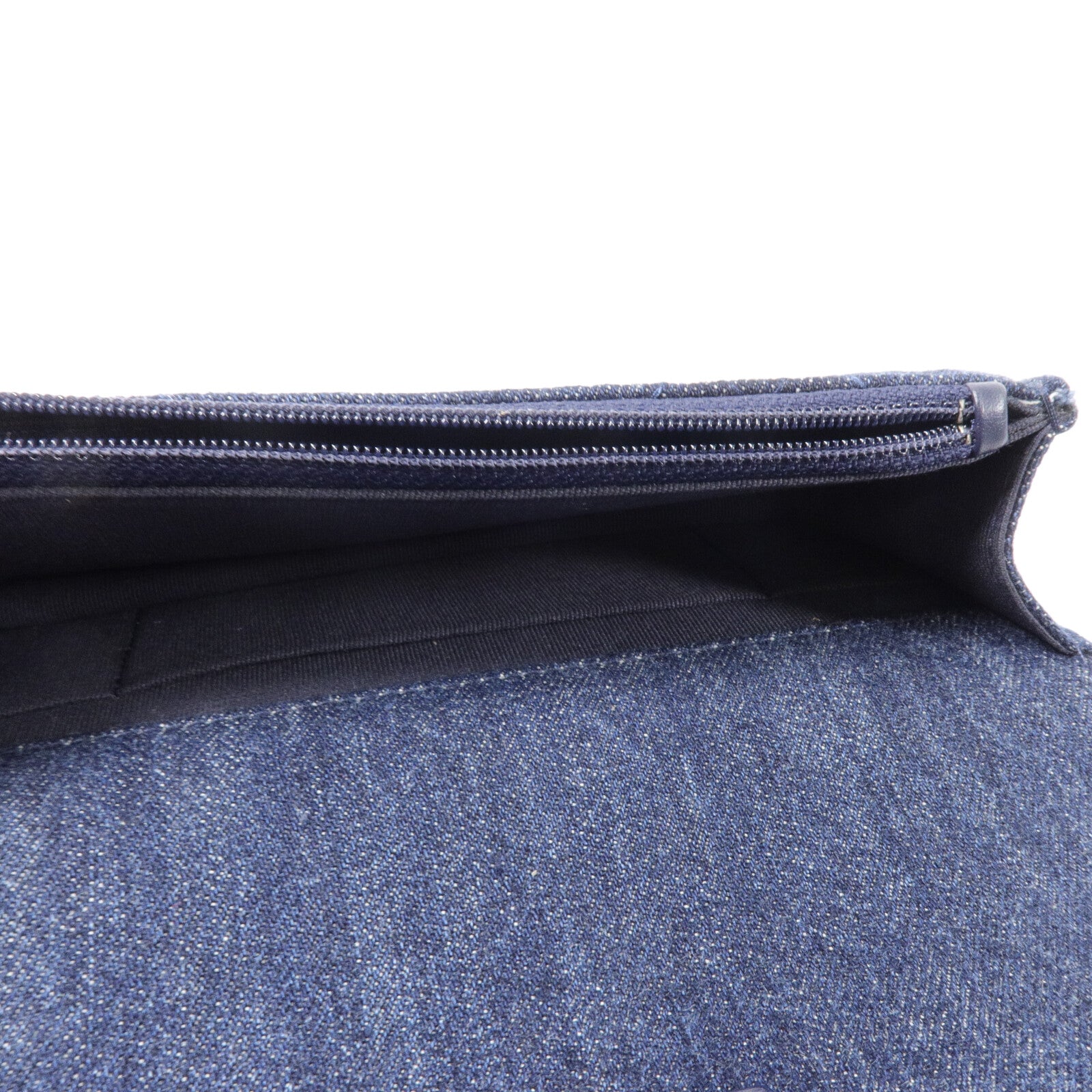 CHANEL 牛仔布19 Wallet On Chain鏈帶手挽肩背兩用袋