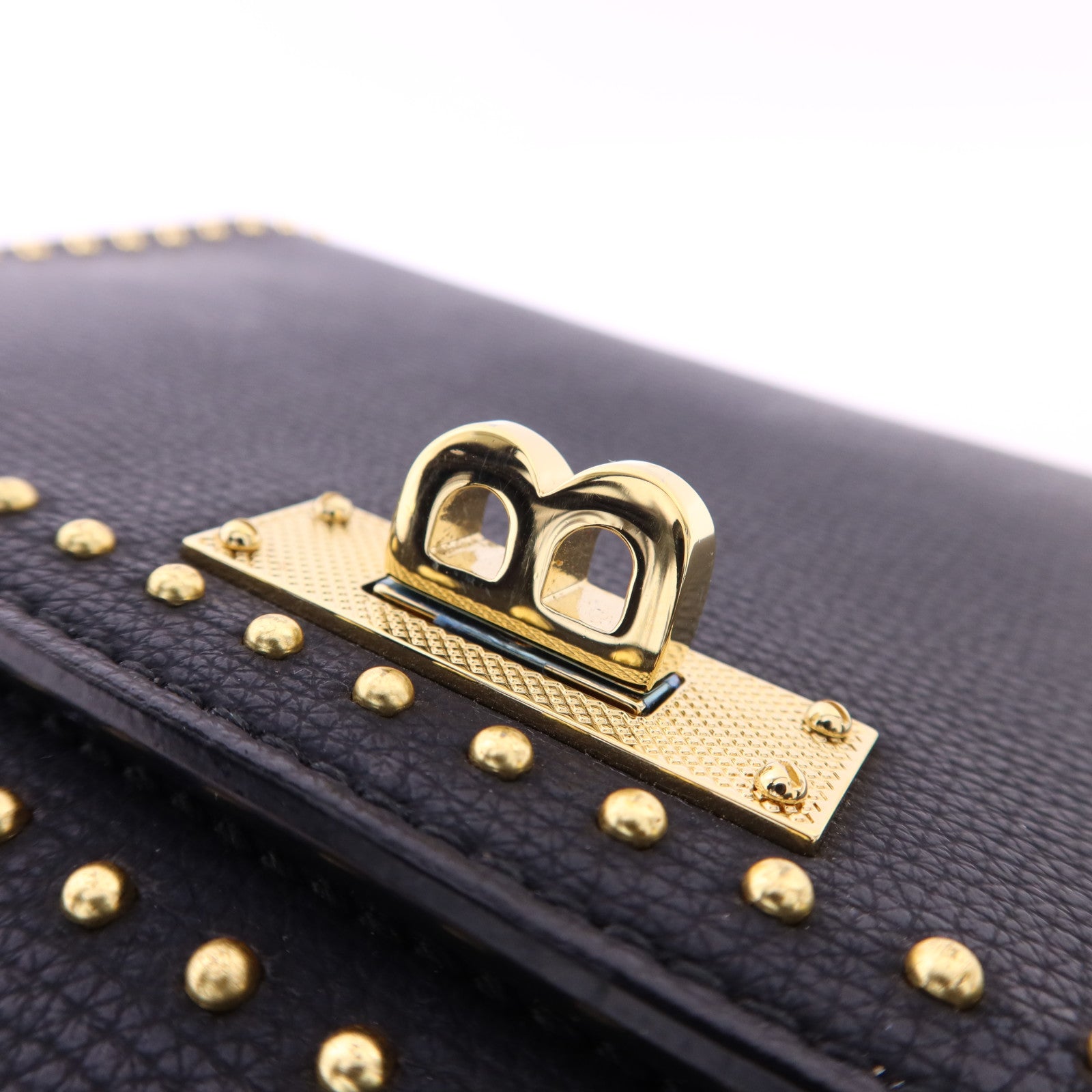 BALLY 牛皮皮革Suzy Medium金扣鏈帶肩背袋