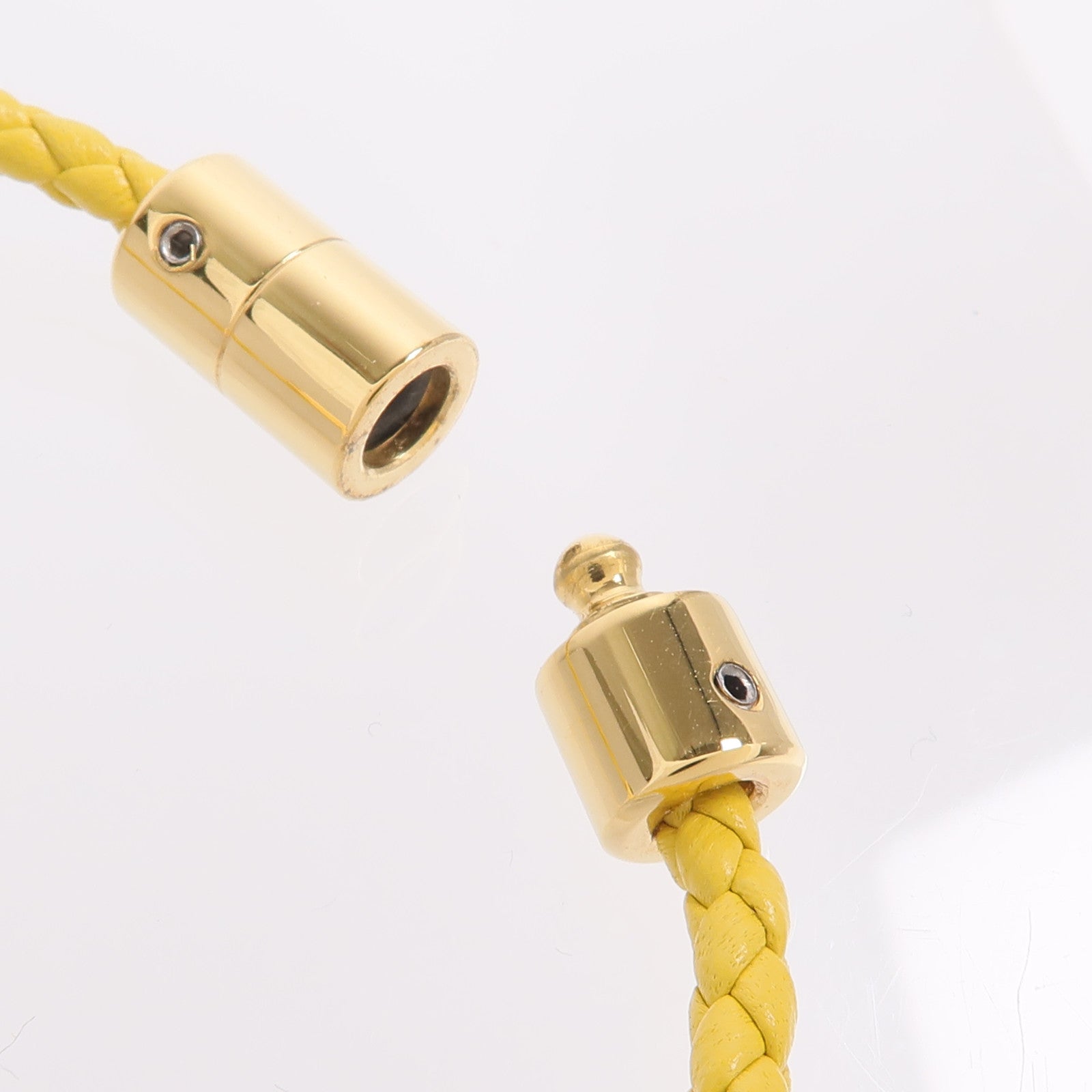 PRADA 牛皮皮革Braided Bracelet手帶