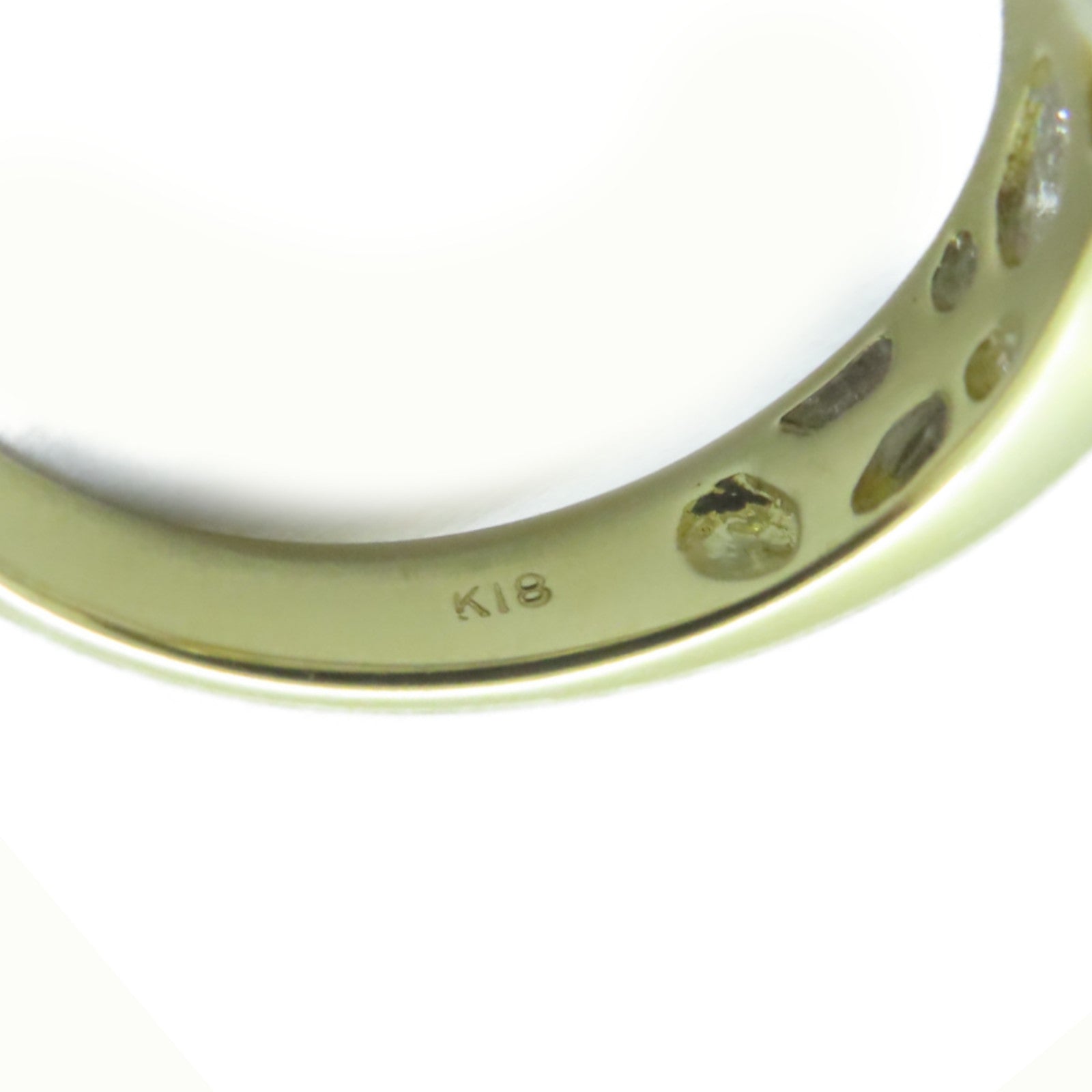 JEWELRY 【激減優惠】18K黃金Sapphire Ring 1.17ct藍寶石/0.65ct鑚石戒指US#6.5