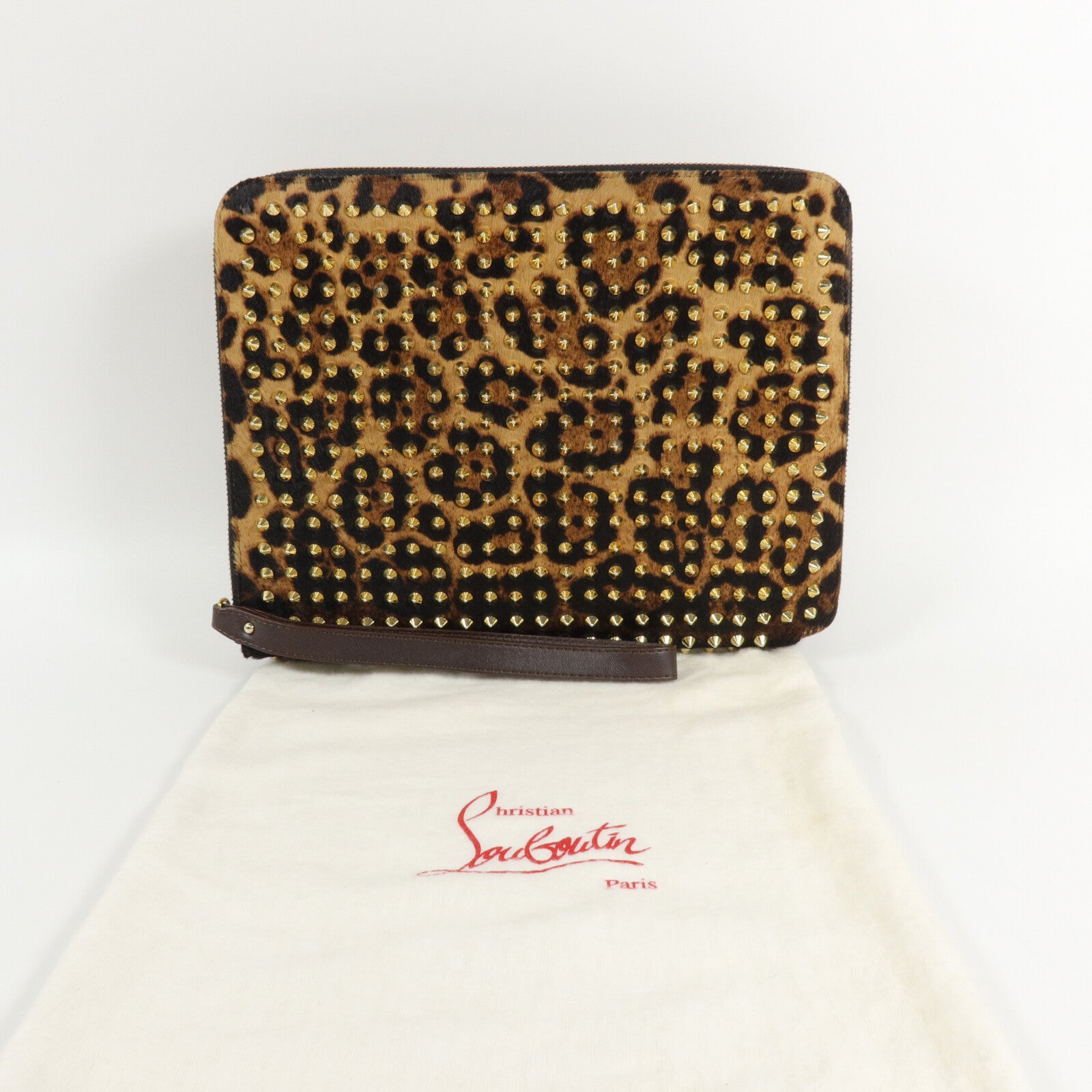 SELECTION 馬毛Christian Louboutin Cris Case iPad Pouch手拿包