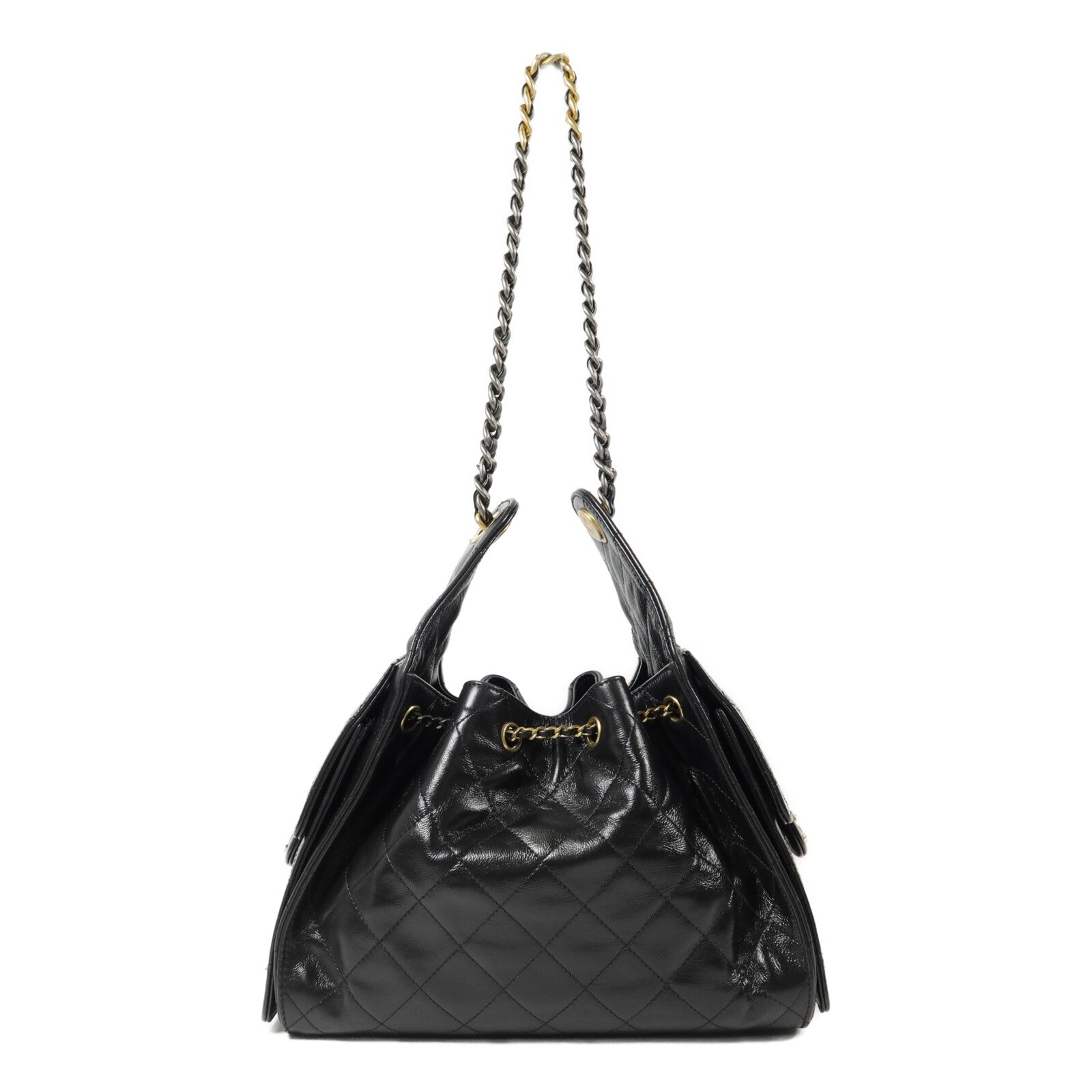 CHANEL 牛皮皮革Chanel 25 Small鏈帶肩背袋