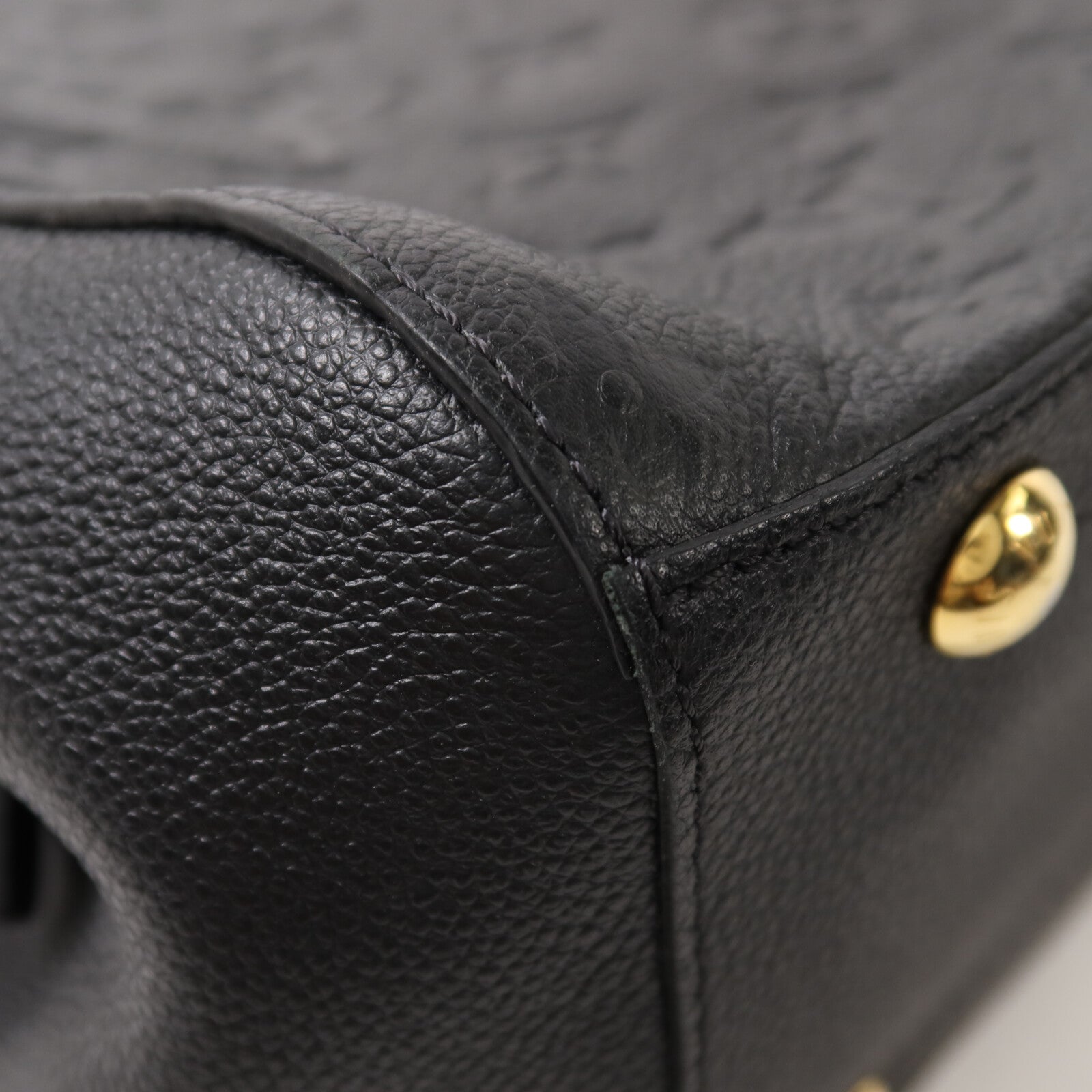 LOUIS VUITTON Monogram Empreinte Montaigne MM手挽肩背兩用袋