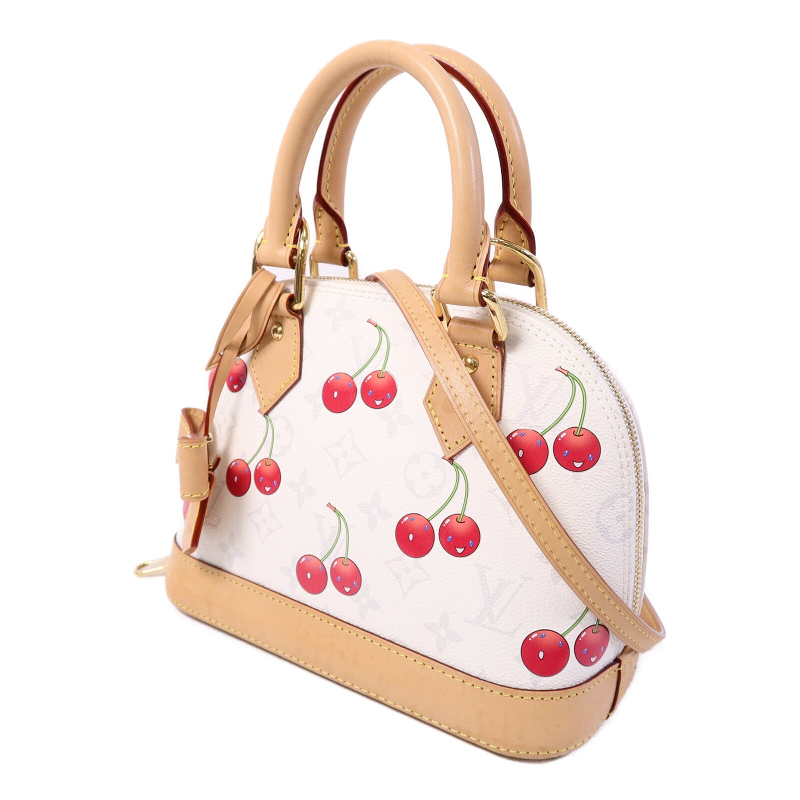 LOUIS VUITTON Monogram Cherry LVxTM Alma BB手挽肩背兩用袋