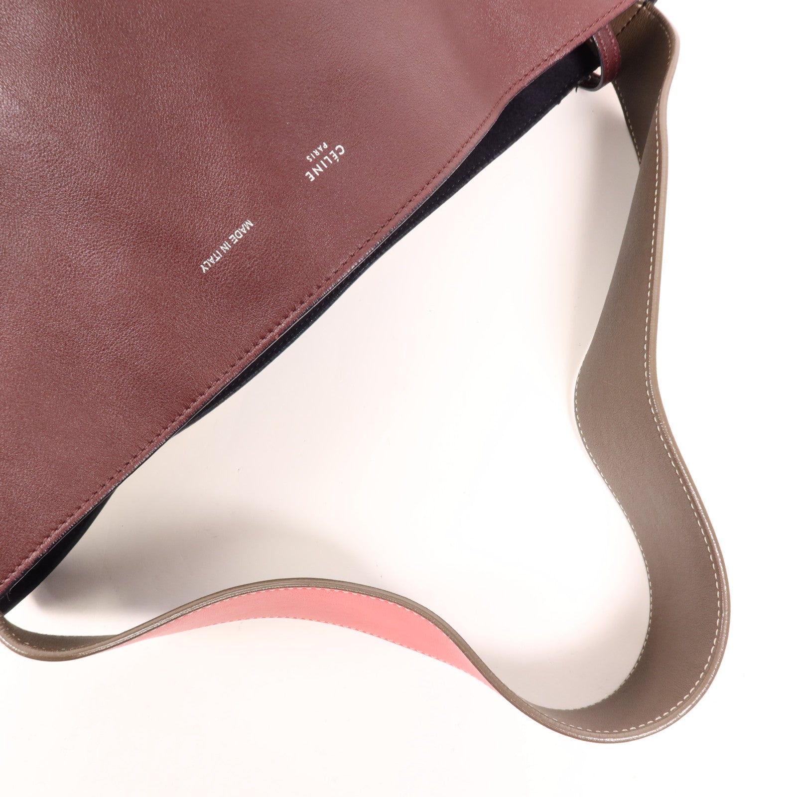 CELINE 牛皮皮革Tote Bag肩背袋