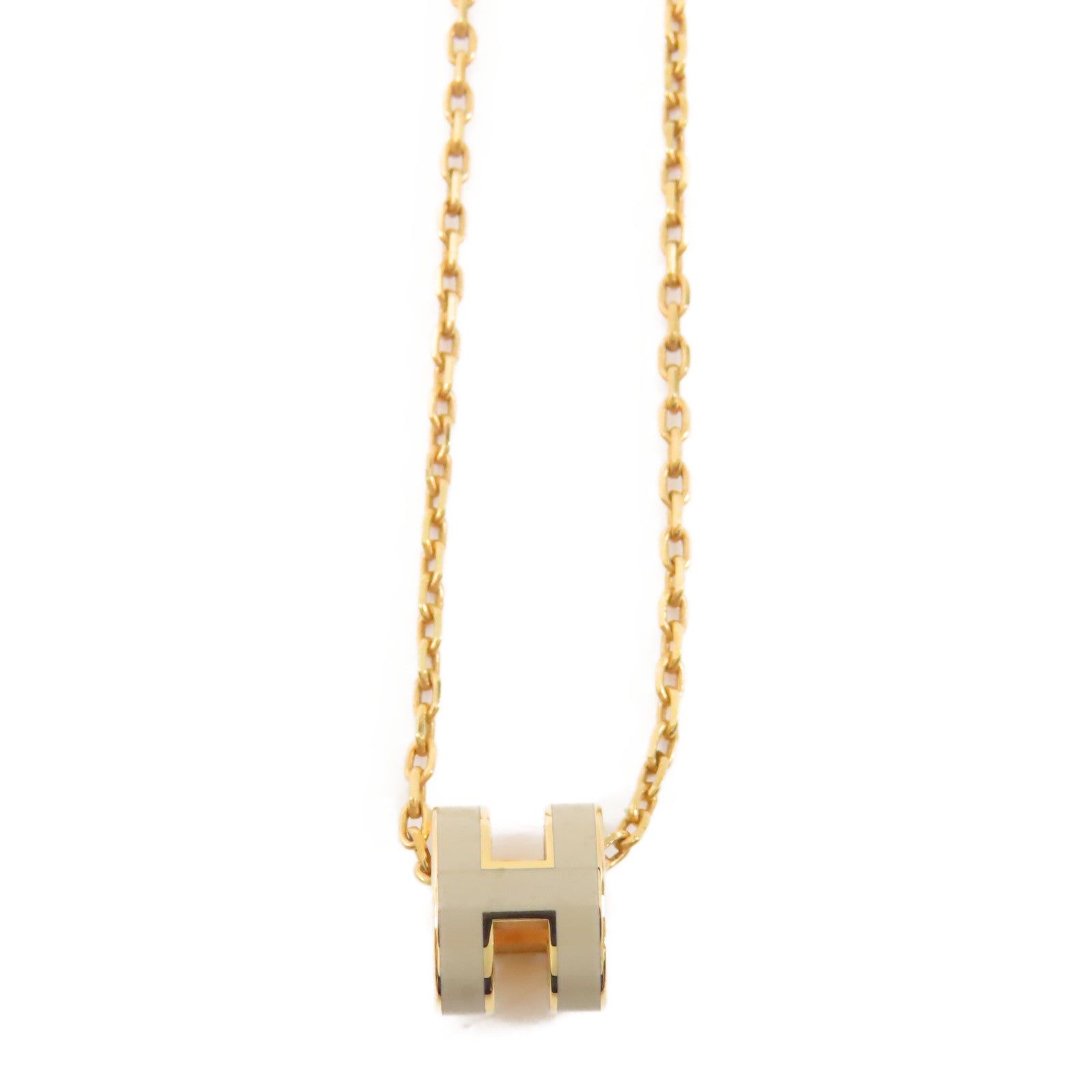 HERMES 金屬Mini Pop H Necklace項鍊