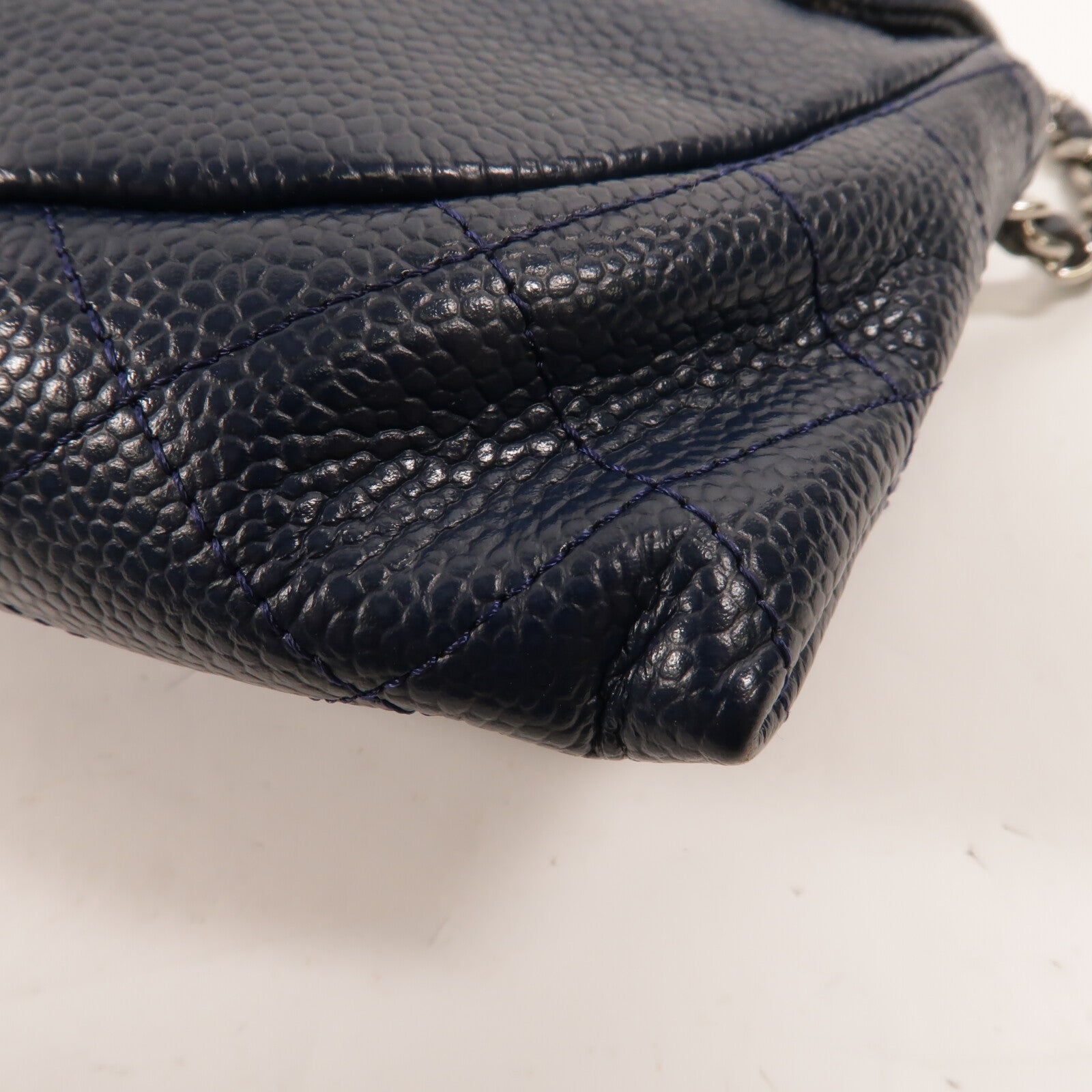 CHANEL 牛皮皮革Wallet On Chain鏈帶肩背袋