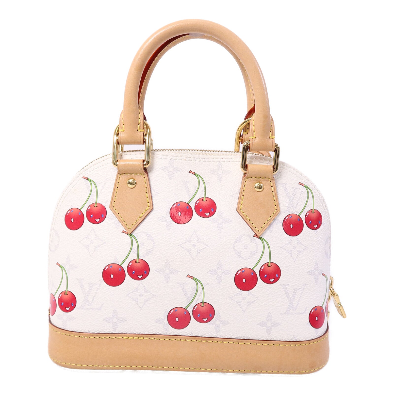 LOUIS VUITTON Monogram Cherry LVxTM Alma BB手挽肩背兩用袋
