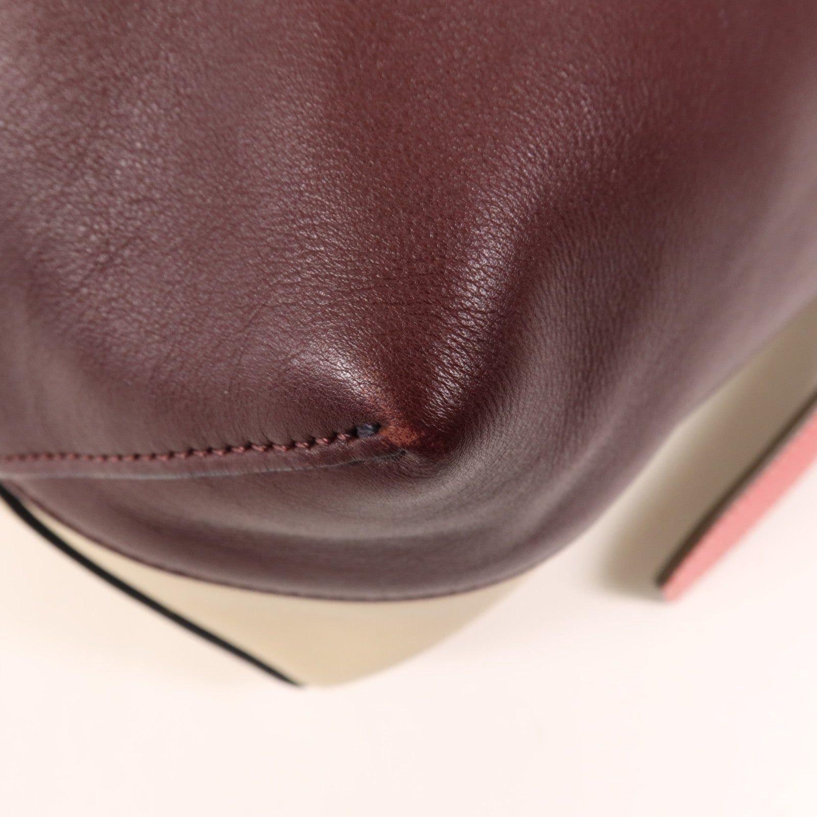 CELINE 牛皮皮革Tote Bag肩背袋