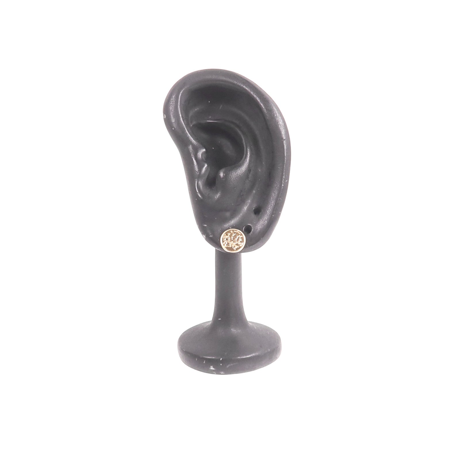 HERMES 18K玫瑰金Ex-Libris Earrings耳環