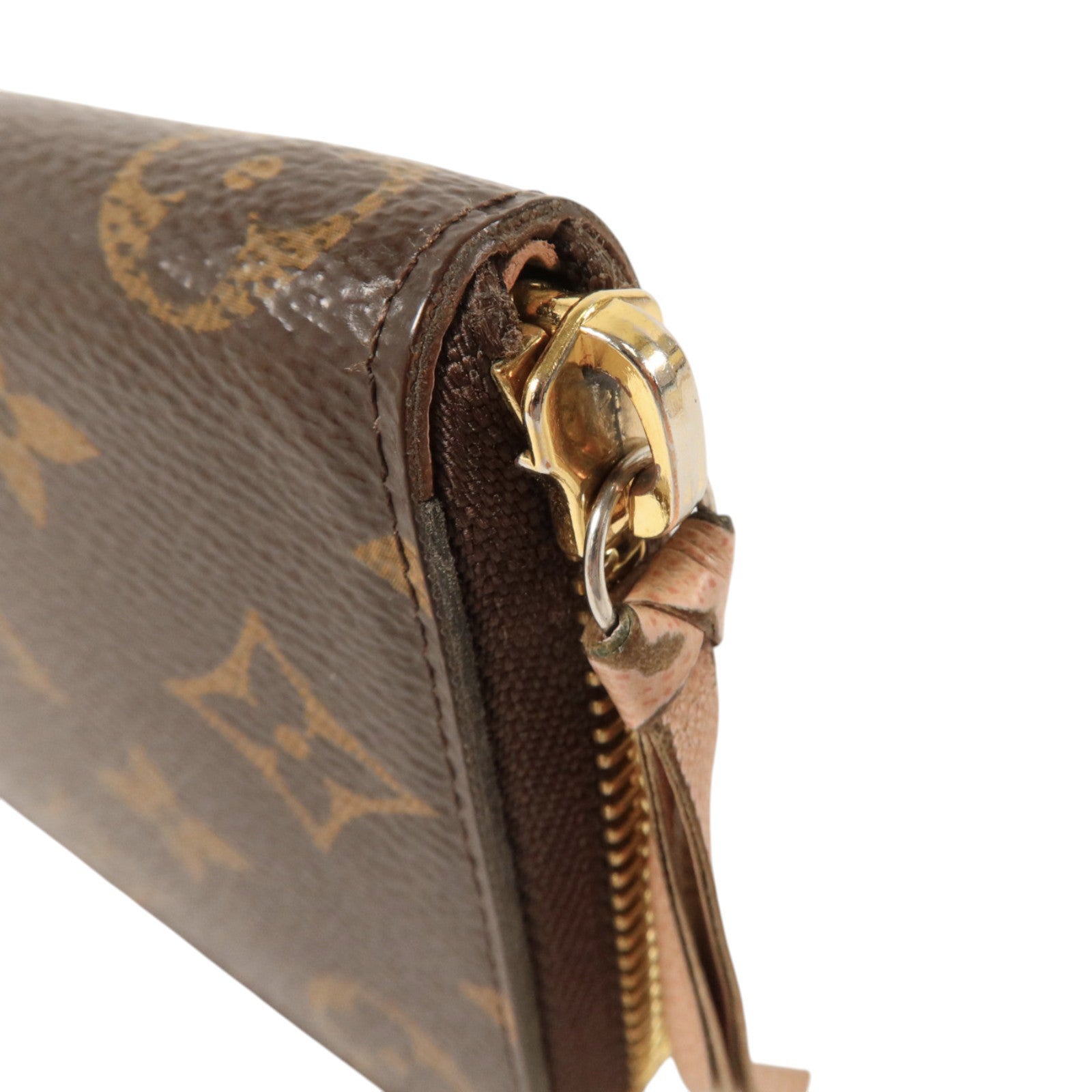 LOUIS VUITTON Monogram Clemence Wallet金扣長錢包
