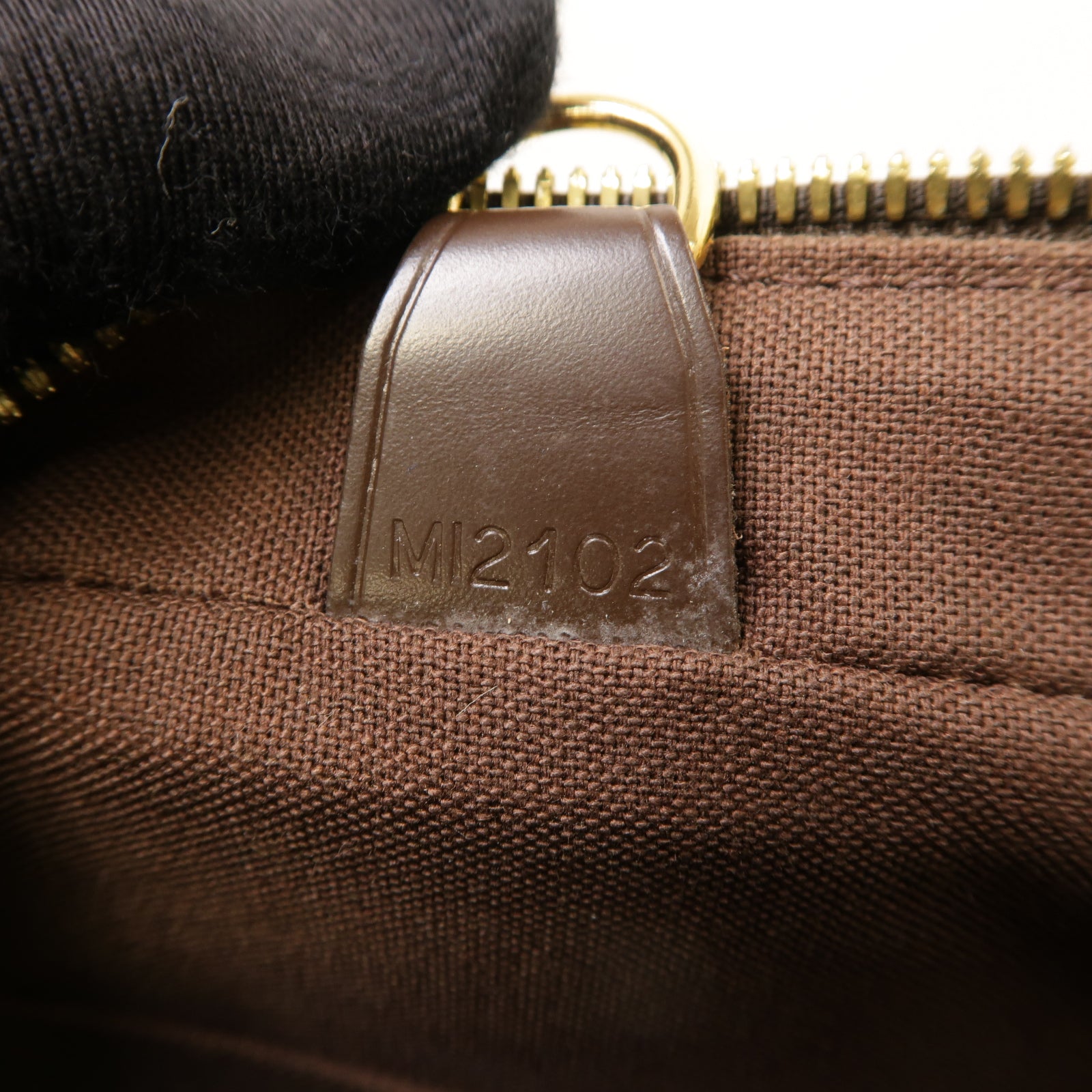 LOUIS VUITTON 【激減優惠】Damier Shelton GM金扣肩背袋啡色