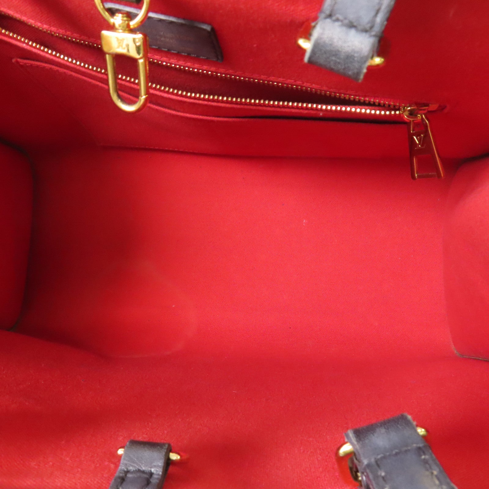 LOUIS VUITTON 【激減優惠】Monogram Giant/Monogram Reverse On The Go MM金扣手挽肩背兩用袋