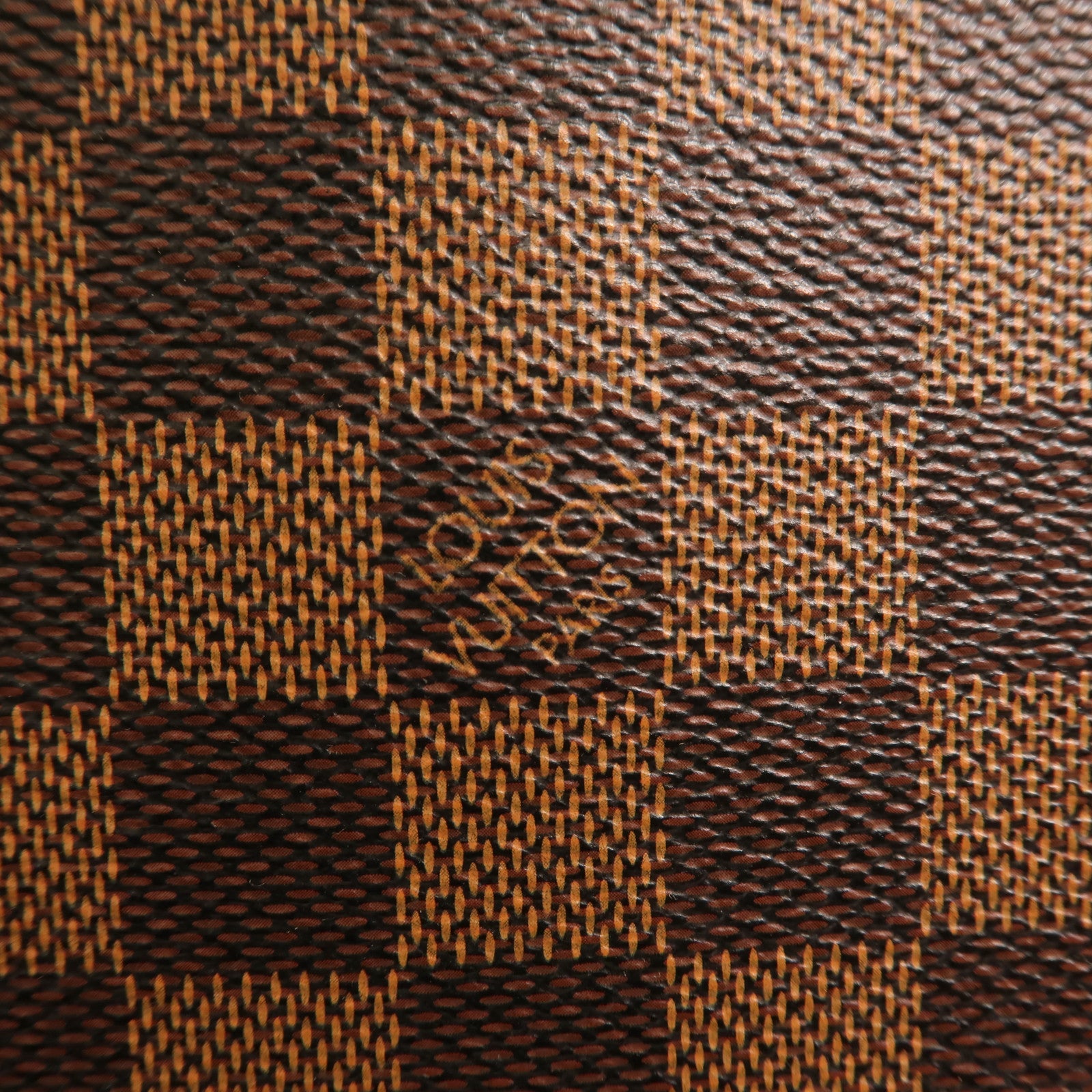 LOUIS VUITTON Damier Kensington金扣手挽肩背兩用袋