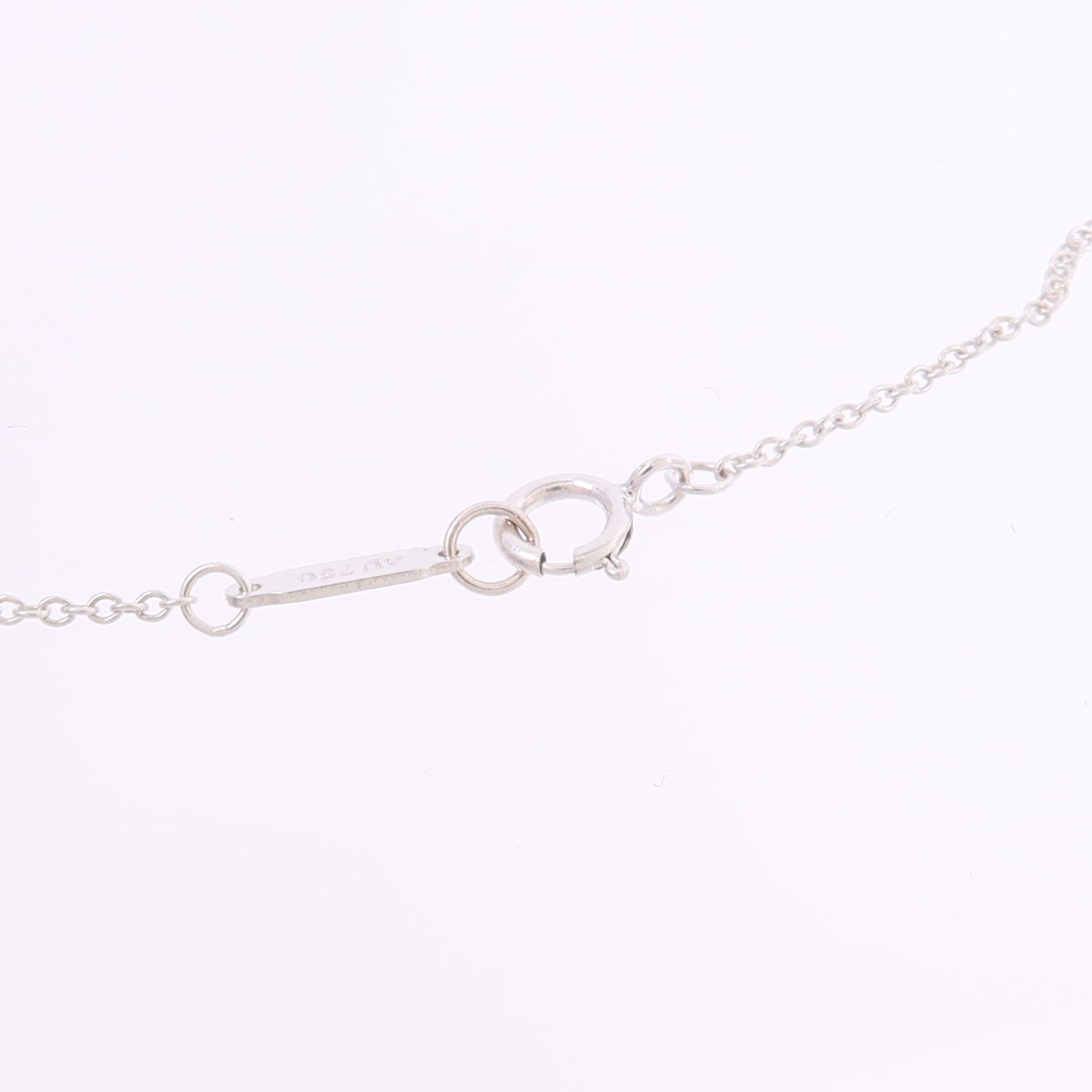 TIFFANY＆CO 18K白金Necklace項鍊