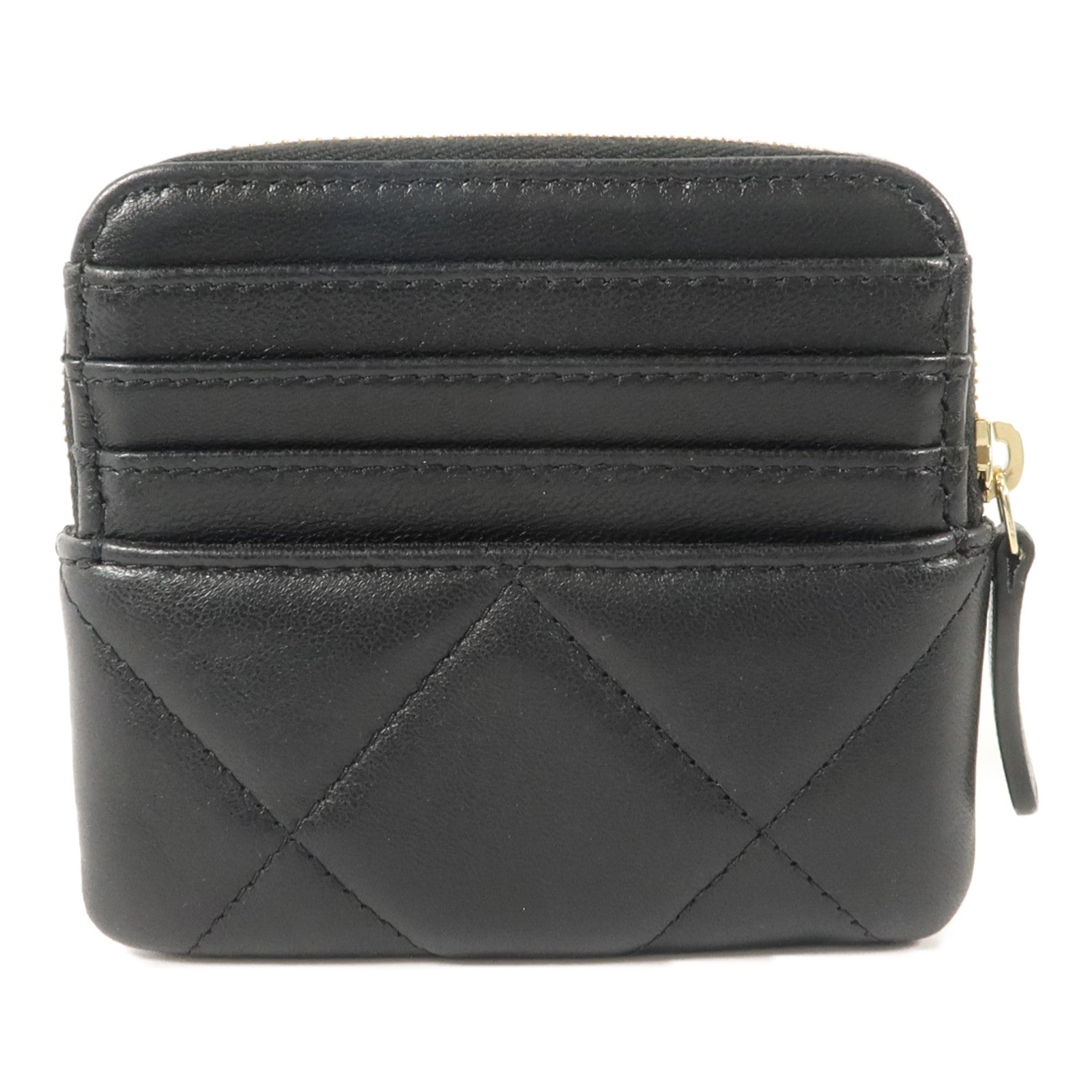 CHANEL 羊皮皮革C19 Zipped Card & Coin Case卡片套