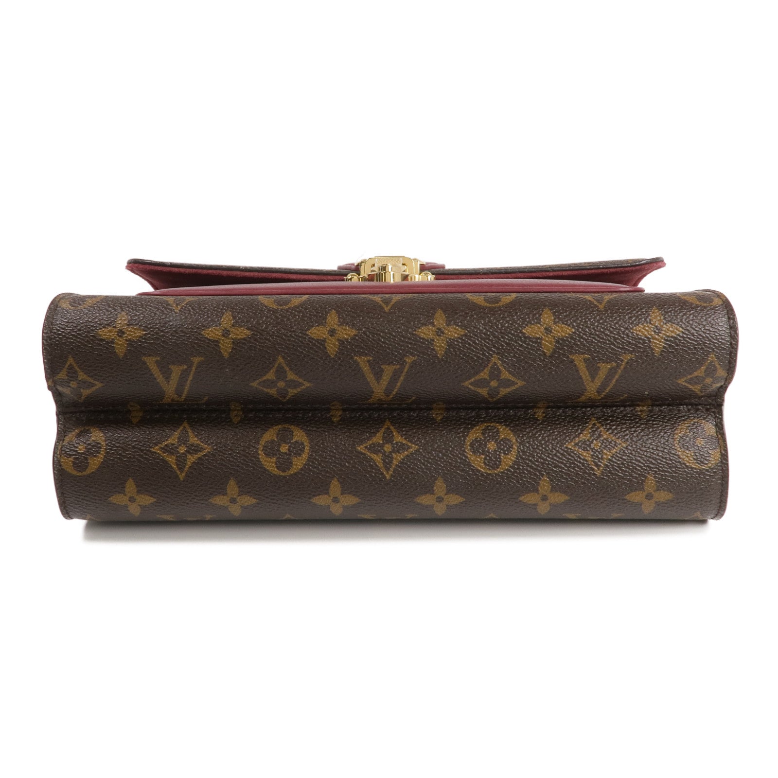 LOUIS VUITTON Monogram Victoire金扣鏈帶肩背袋