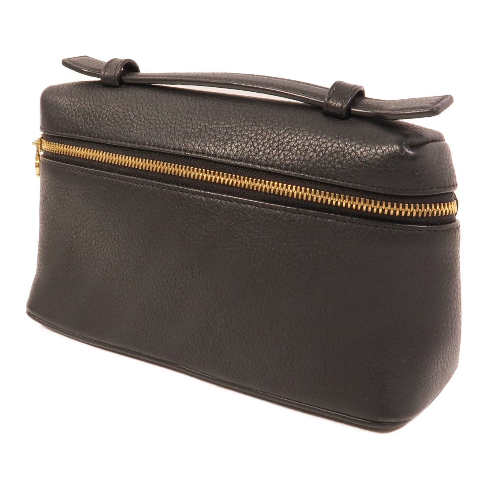 Loro Piana 牛皮皮革Extra Pocket L19手挽肩背兩用袋