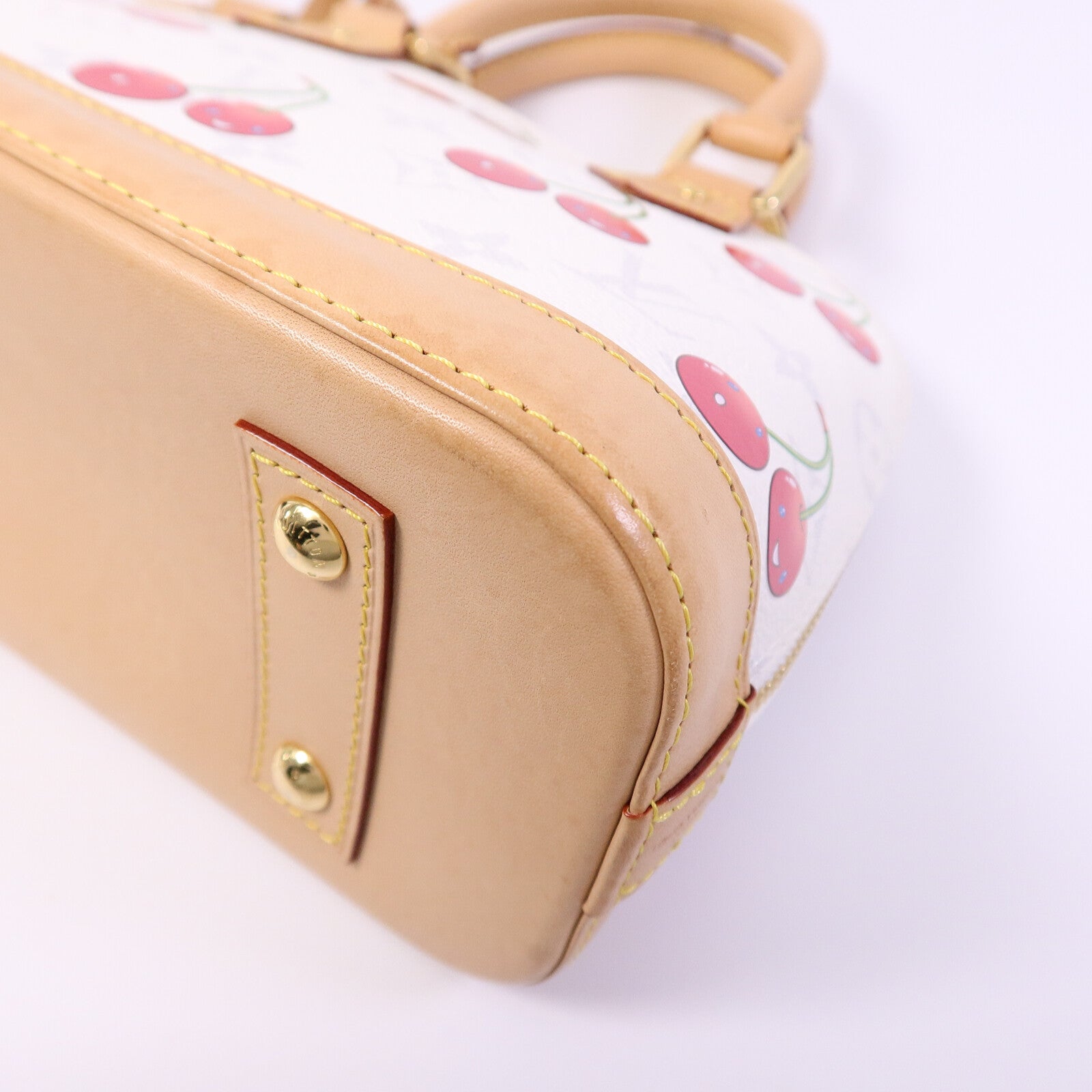 LOUIS VUITTON Monogram Cherry LVxTM Alma BB手挽肩背兩用袋
