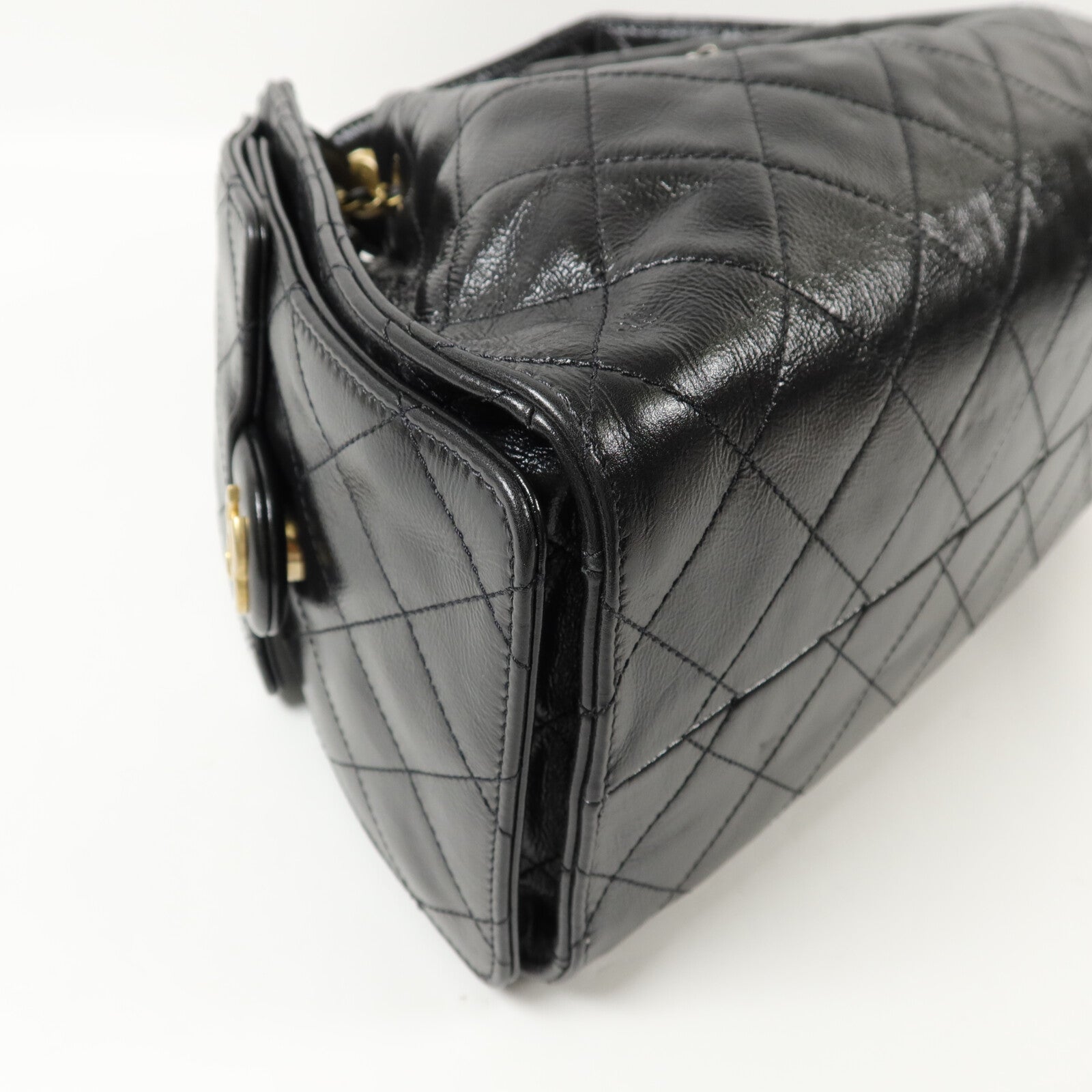 CHANEL 牛皮皮革Chanel 25 Small鏈帶肩背袋