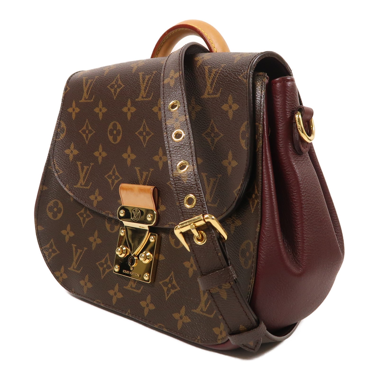 LOUIS VUITTON Monogram Eden MM金扣手挽肩背兩用袋