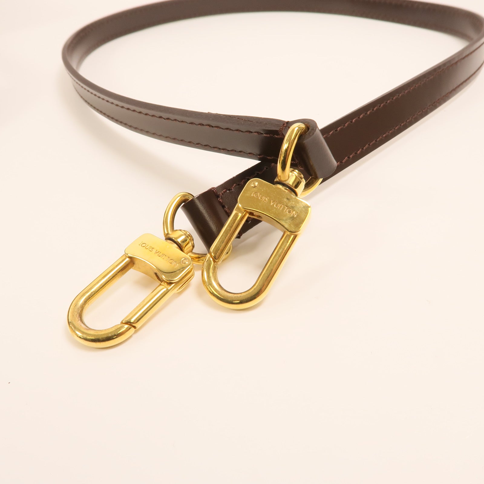 LOUIS VUITTON Damier Kensington金扣手挽肩背兩用袋