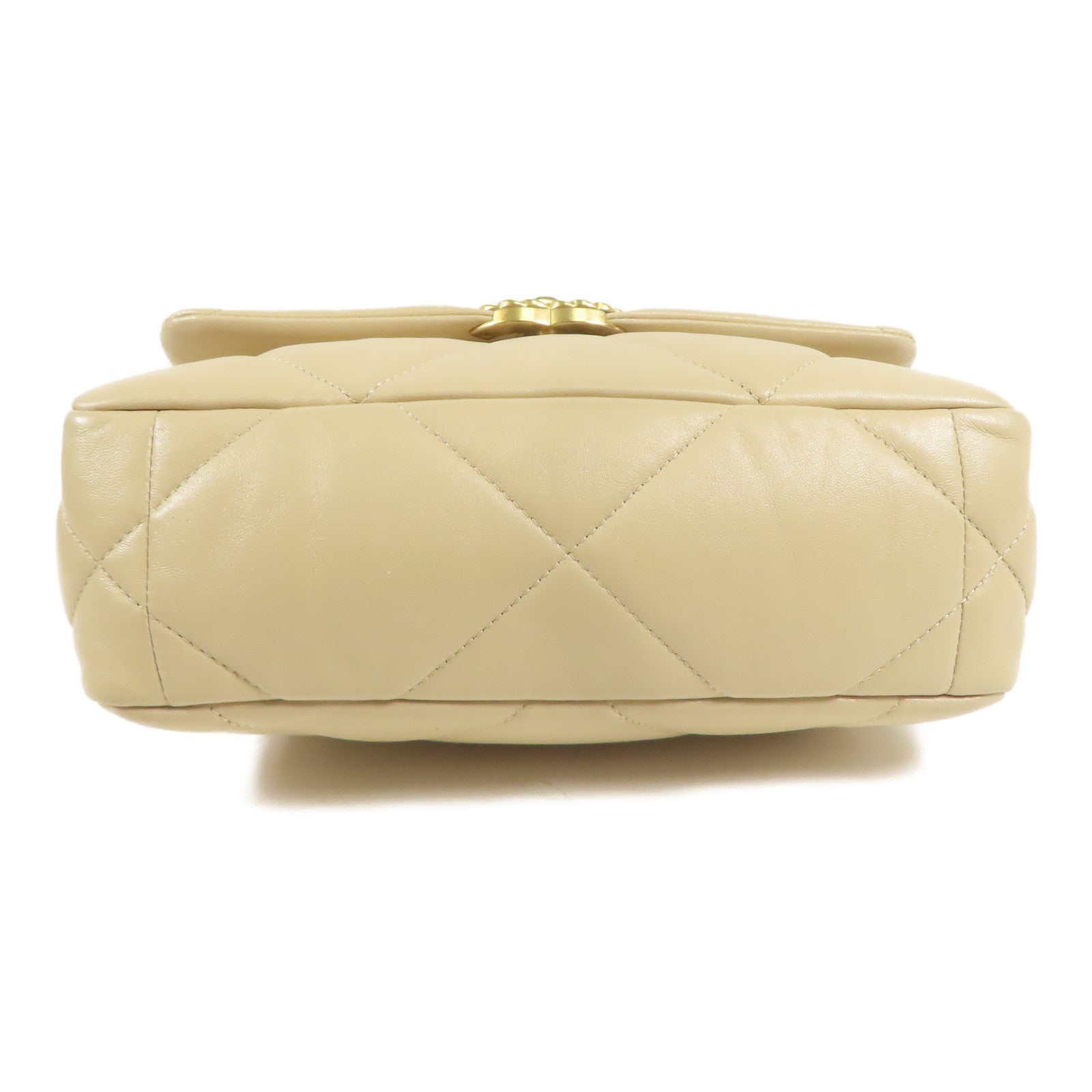 CHANEL 羊皮皮革C19手挽肩背兩用袋