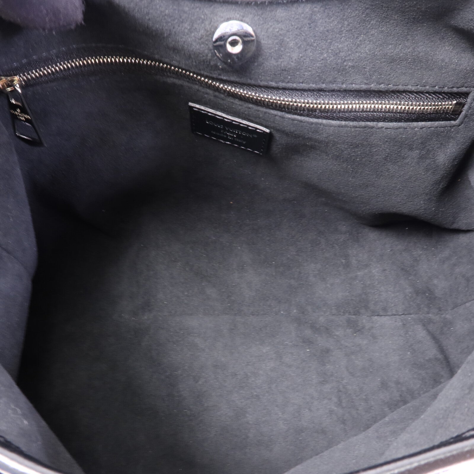 LOUIS VUITTON 羊皮皮革Carry All Vibe PM銀扣手挽肩背兩用袋