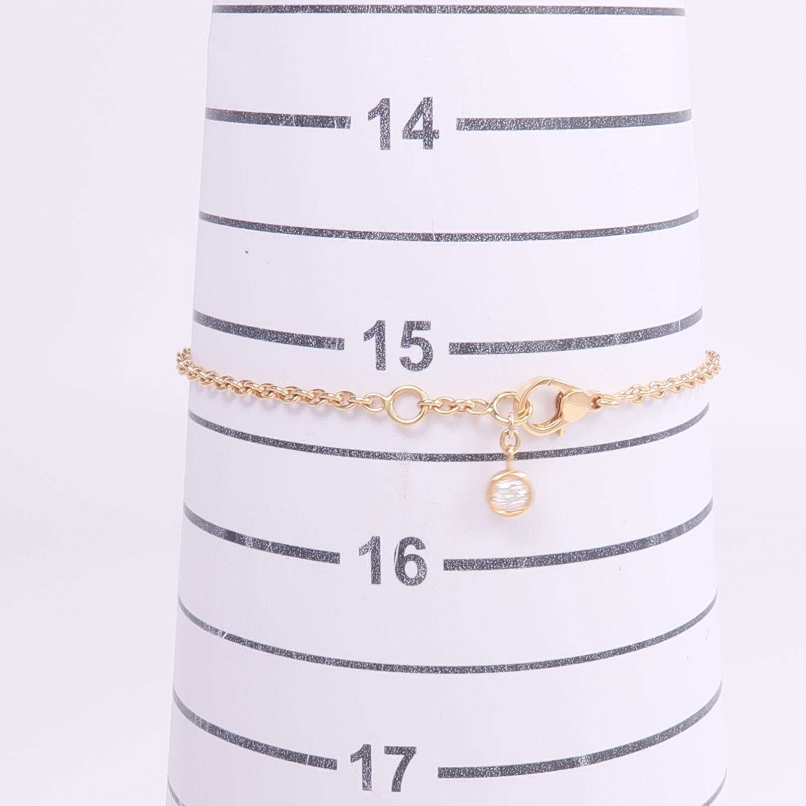 HERMES 18K玫瑰金Finesse Bracelet鑽石手鏈