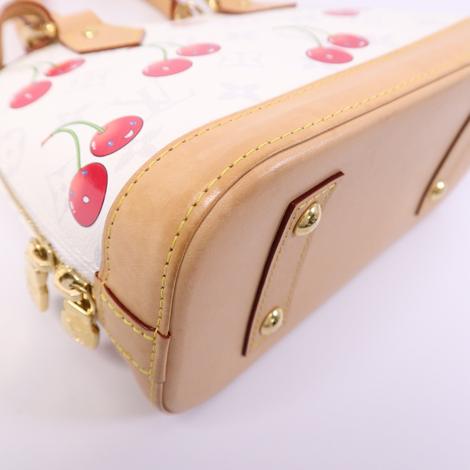 LOUIS VUITTON Monogram Cherry LVxTM Alma BB手挽肩背兩用袋