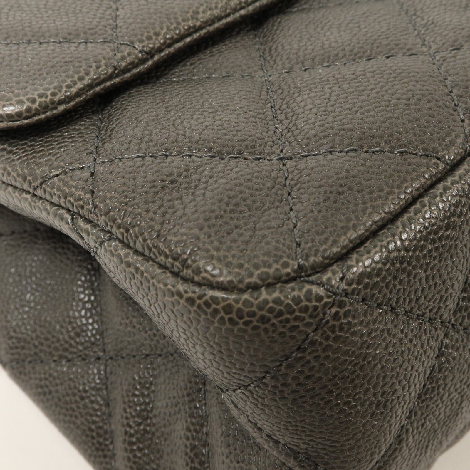 CHANEL 牛皮皮革2.55 Large鏈帶肩背袋