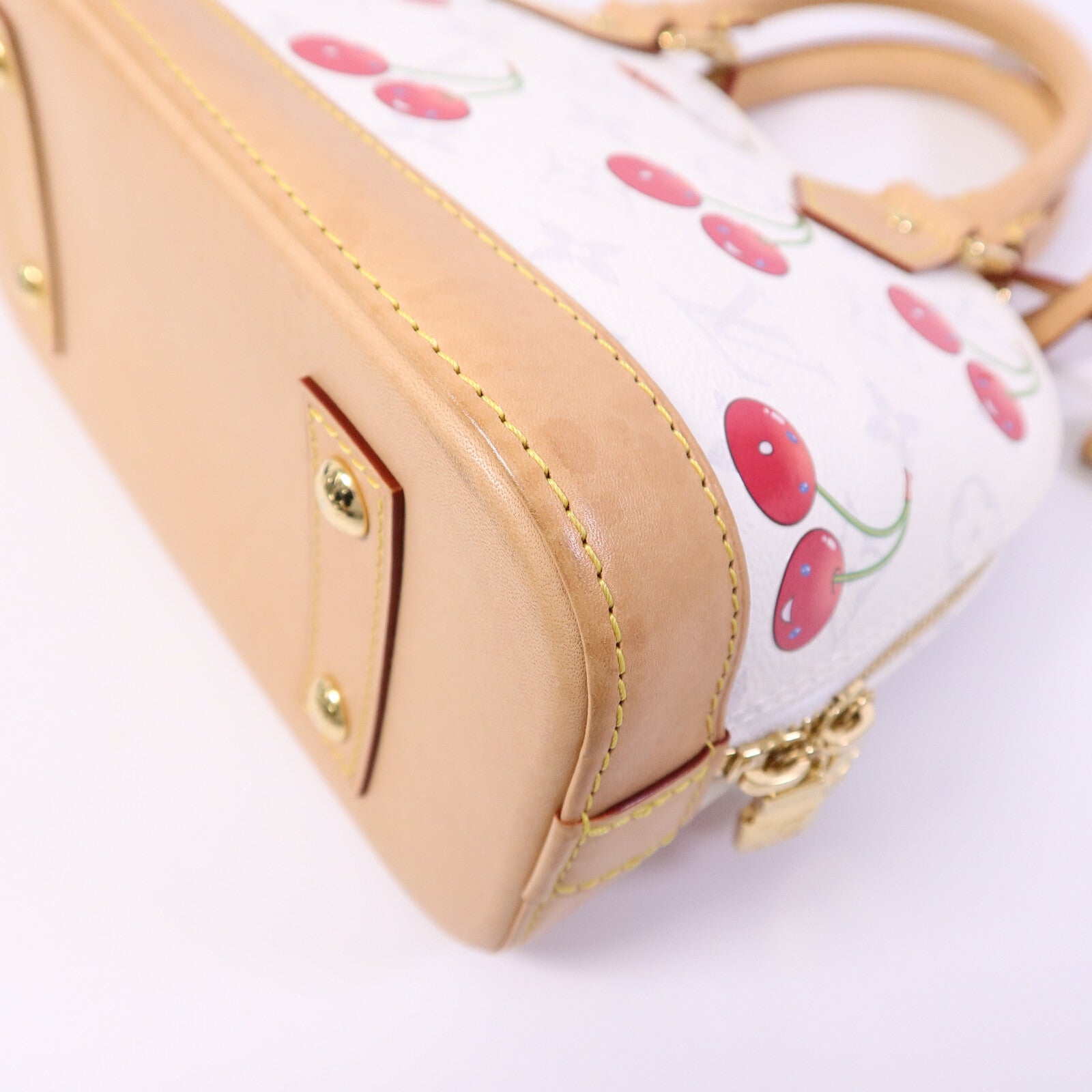 LOUIS VUITTON Monogram Cherry LVxTM Alma BB手挽肩背兩用袋