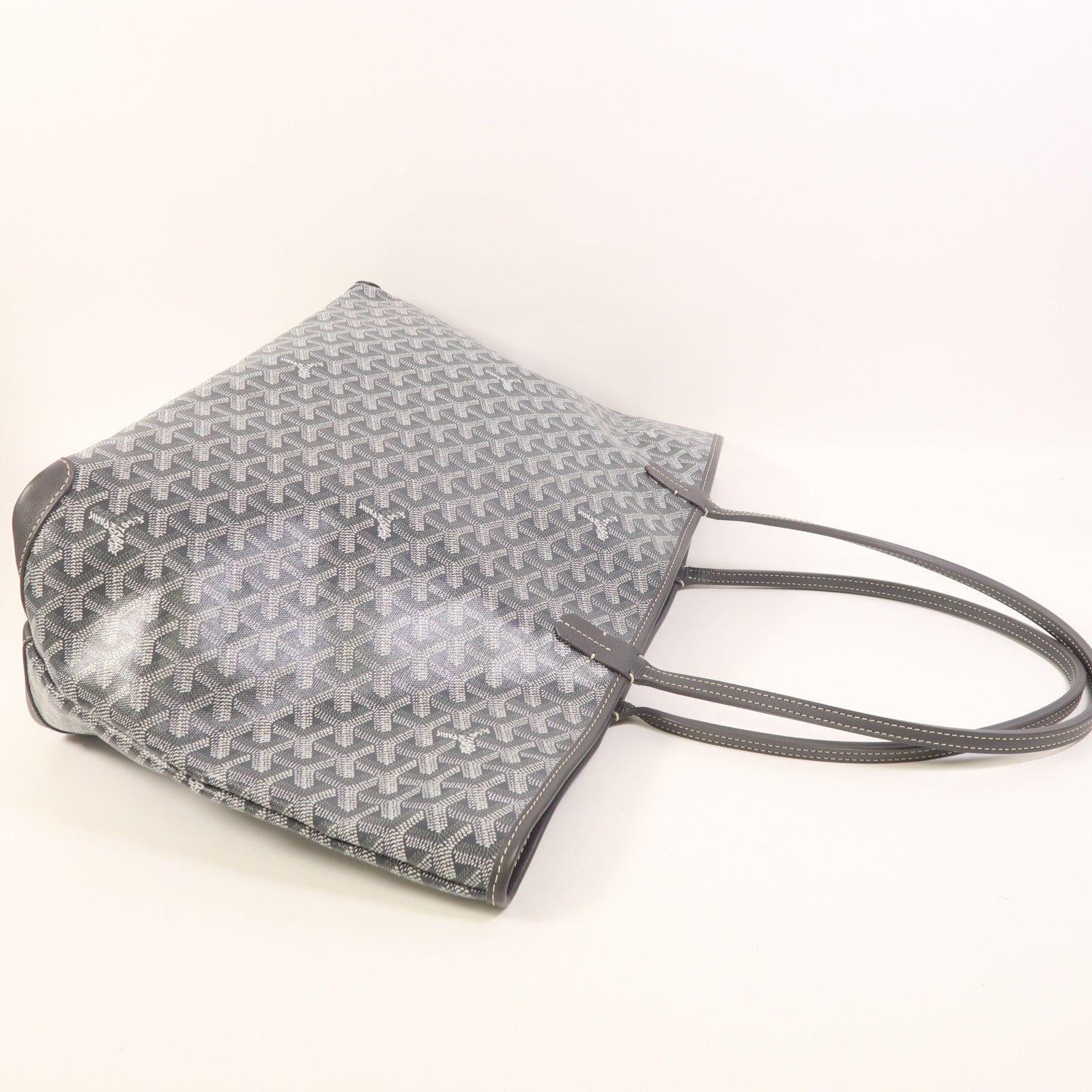 GOYARD 塗層帆布Artis MM銀扣肩背袋