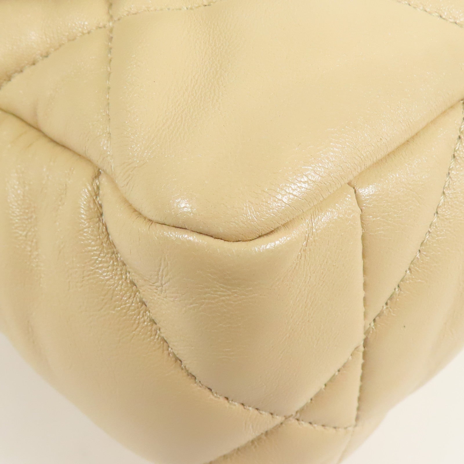 CHANEL 羊皮皮革C19手挽肩背兩用袋