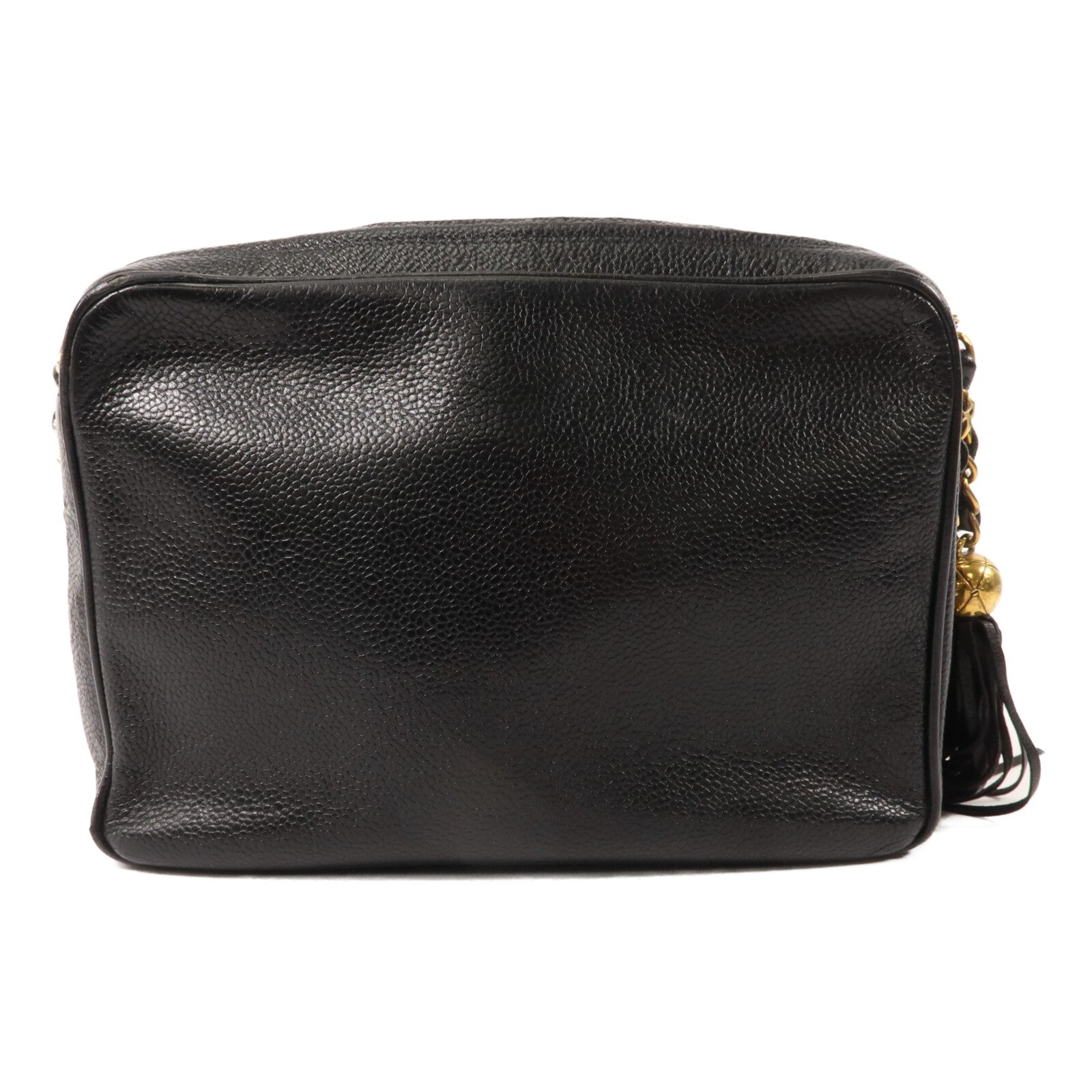 CHANEL 牛皮皮革Vintage Chain Shoulder鏈帶肩背袋