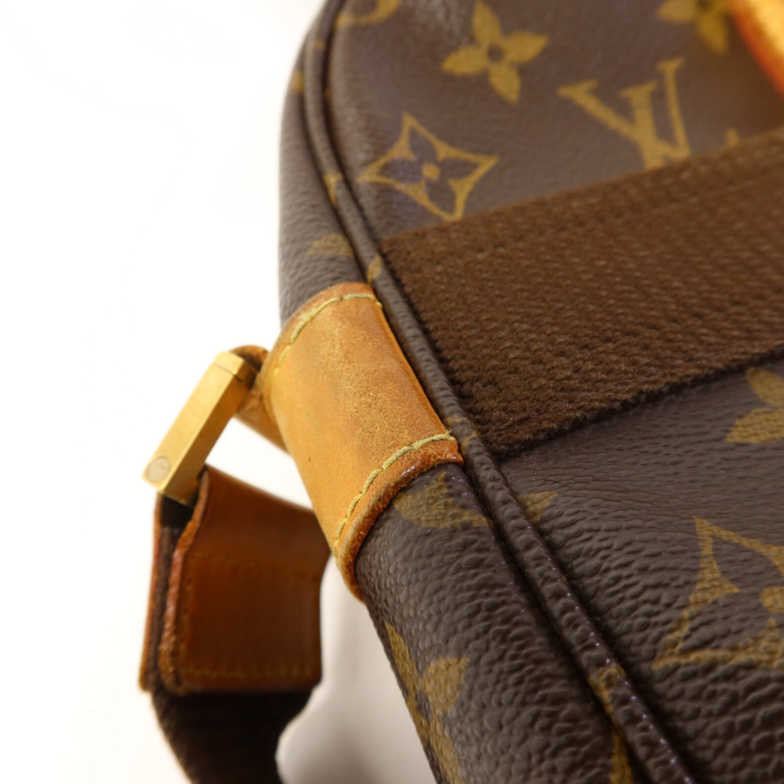 LOUIS VUITTON Monogram Sac Bosphore金扣手挽肩背兩用袋