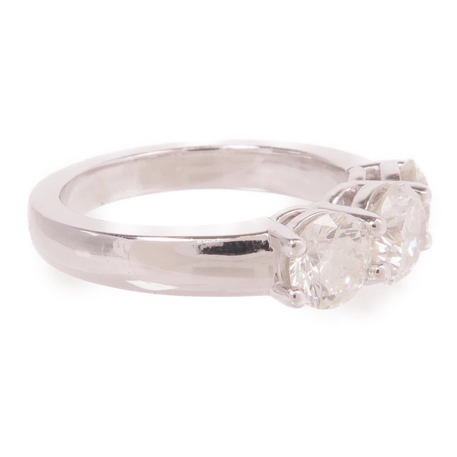 JEWELRY 【激減優惠】18K白金Diamond Ring鑽石戒指US#3.75