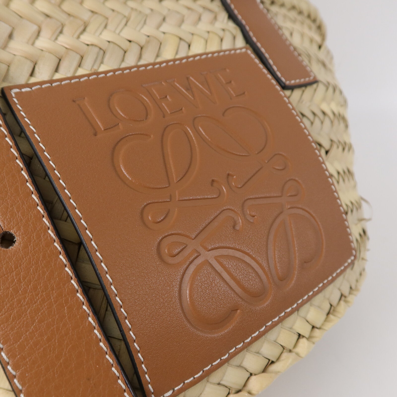 LOEWE Raffia Basket Bag手挽袋