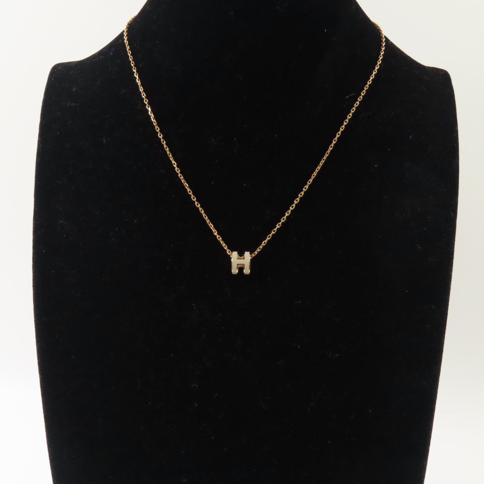 HERMES 金屬Mini Pop H Necklace項鍊